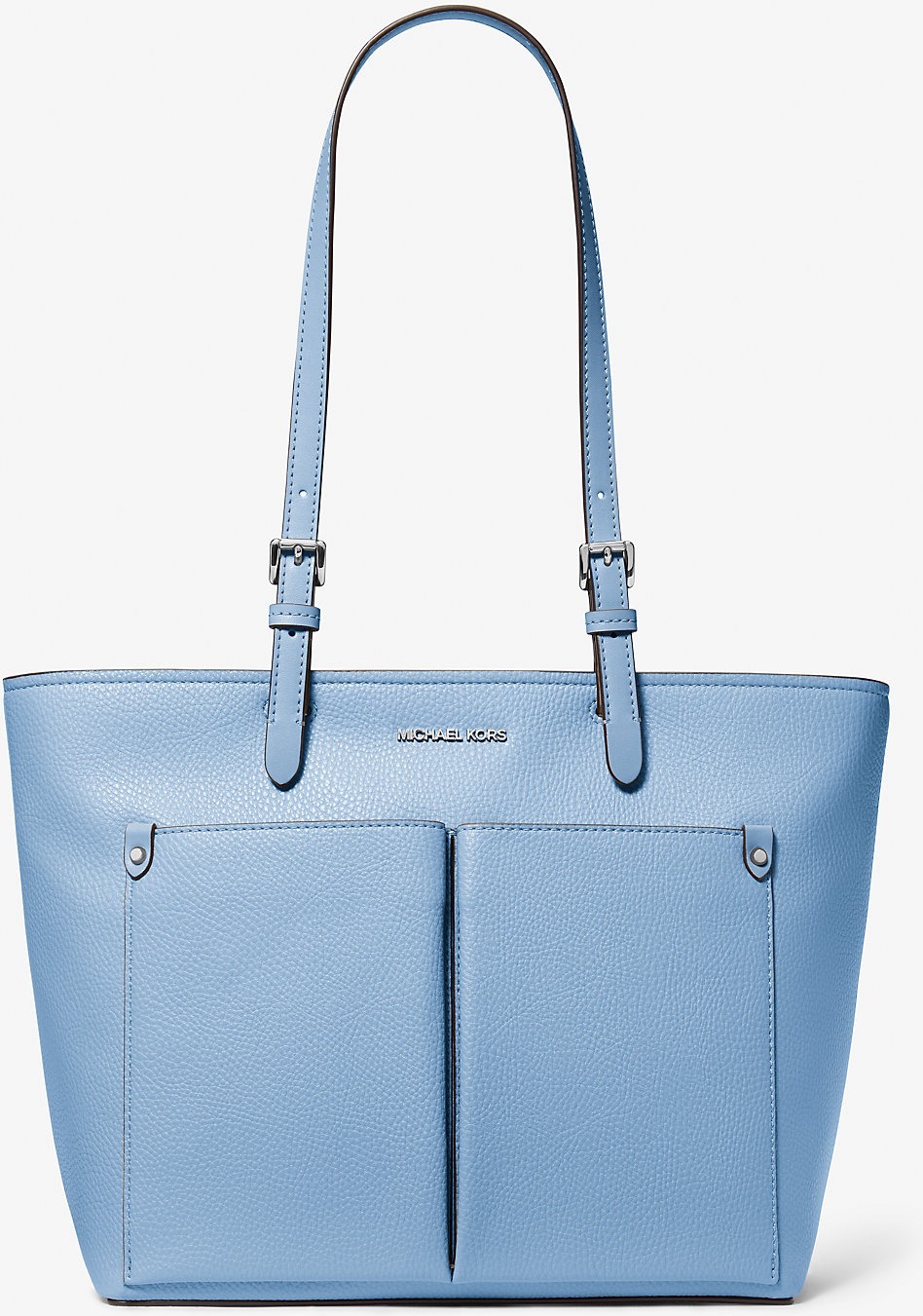 Жіноча сумка тоут Jet Set Travel Michael Kors з екошкіри 1159849118 Синій — фото 4