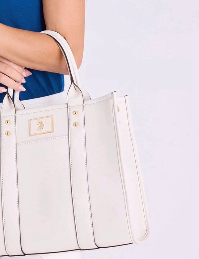 Сумка жіноча US Polo Assn з довгим ремінцем 1159850003 Молочний — фото 4