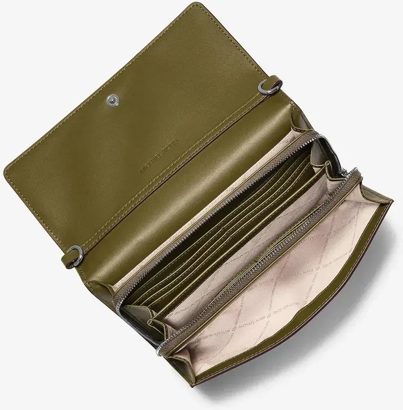 Жіноча сумка кросбоді Jet Set Michael Kors 1159850846 Оливковий — фото 4
