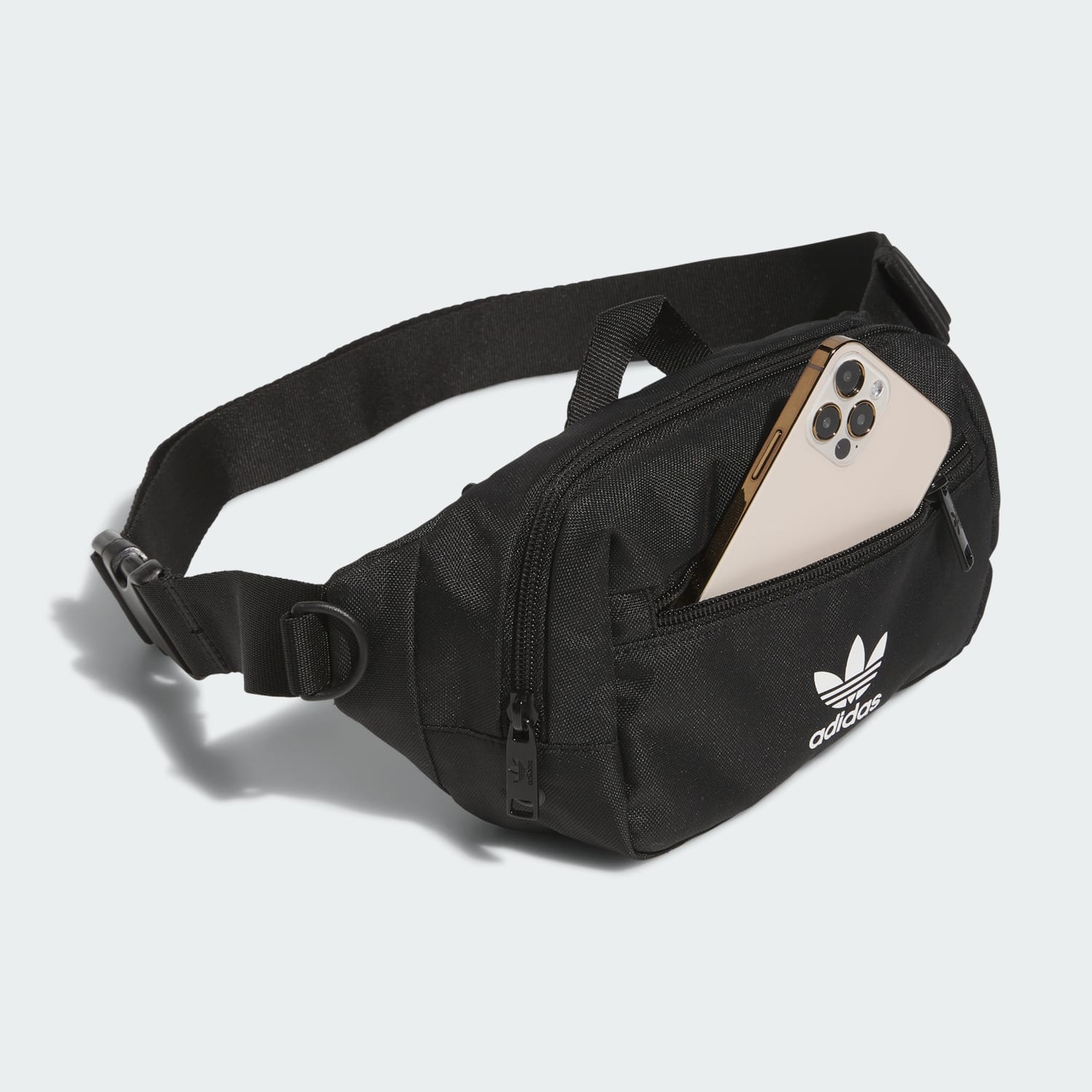 Поясна сумка Adidas бананка 1159851970 Чорний — фото 5