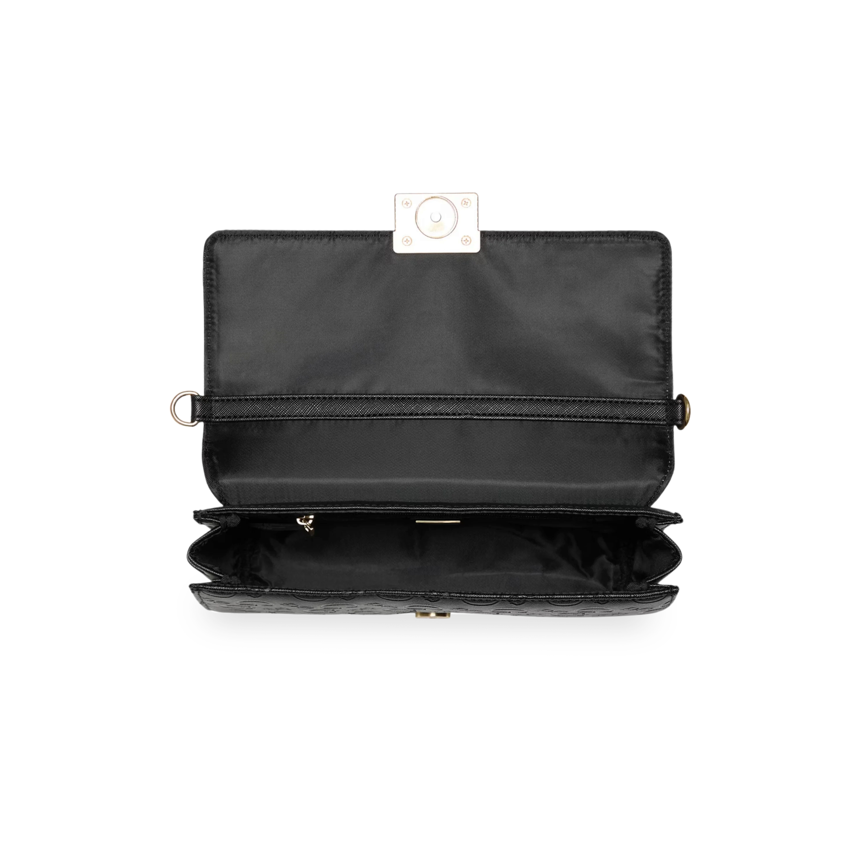 Жіноча сумка-клатч Elise Guess на ланцюжку 1159857960 Чорний — фото 4