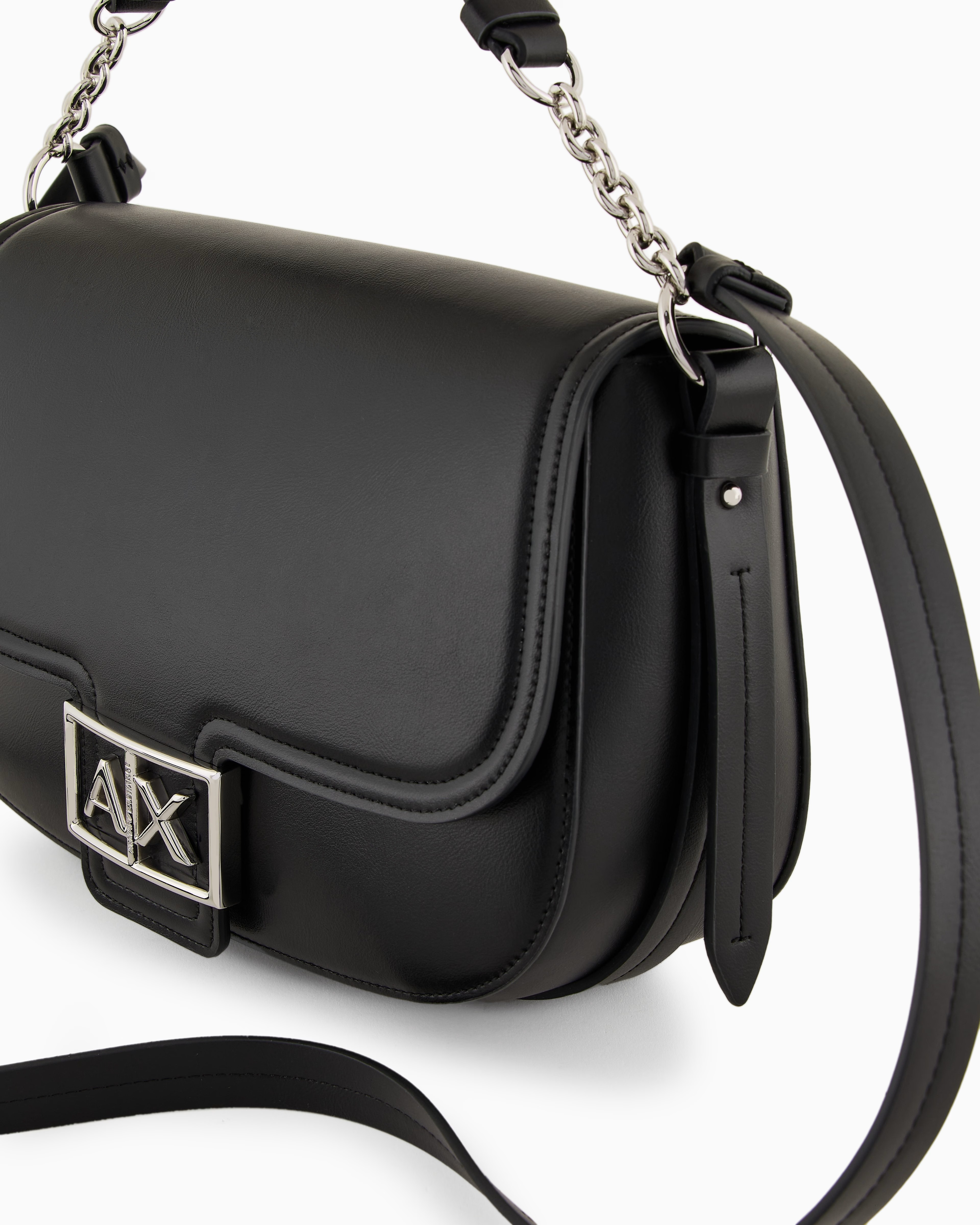 Жіночий набір Armani Exchange сумка та гаманець 1159858992 Чорний — фото 9