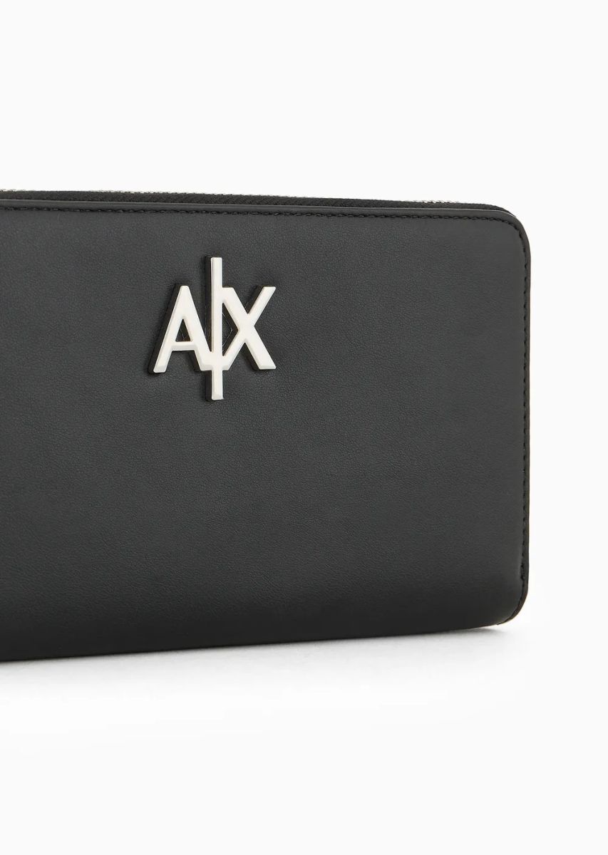 Жіночий набір Armani Exchange сумка та гаманець 1159858992 Чорний — фото 12