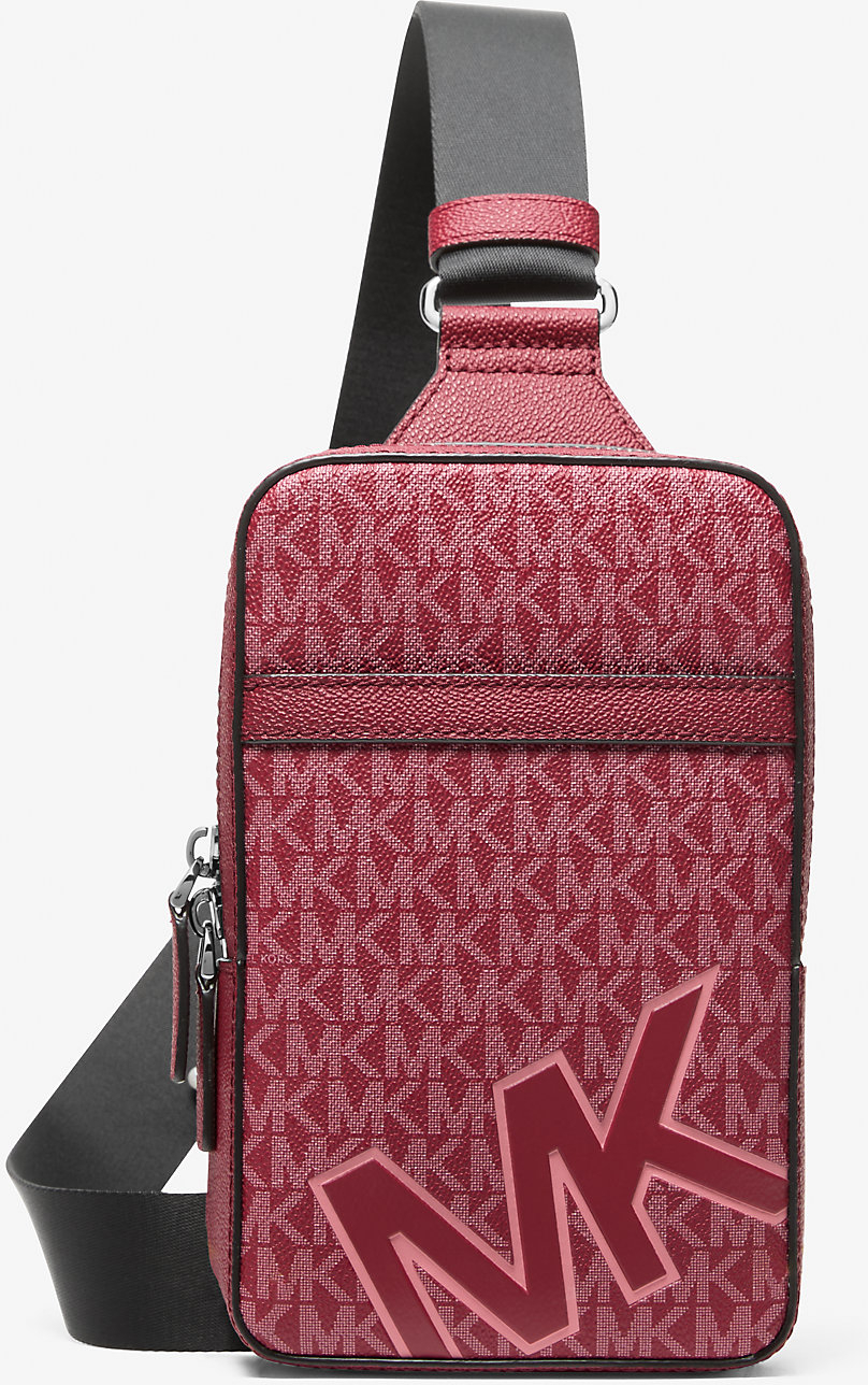 Сумка слінг Cooper Michael Kors з логотипом 1159859211 Червоний — фото 4