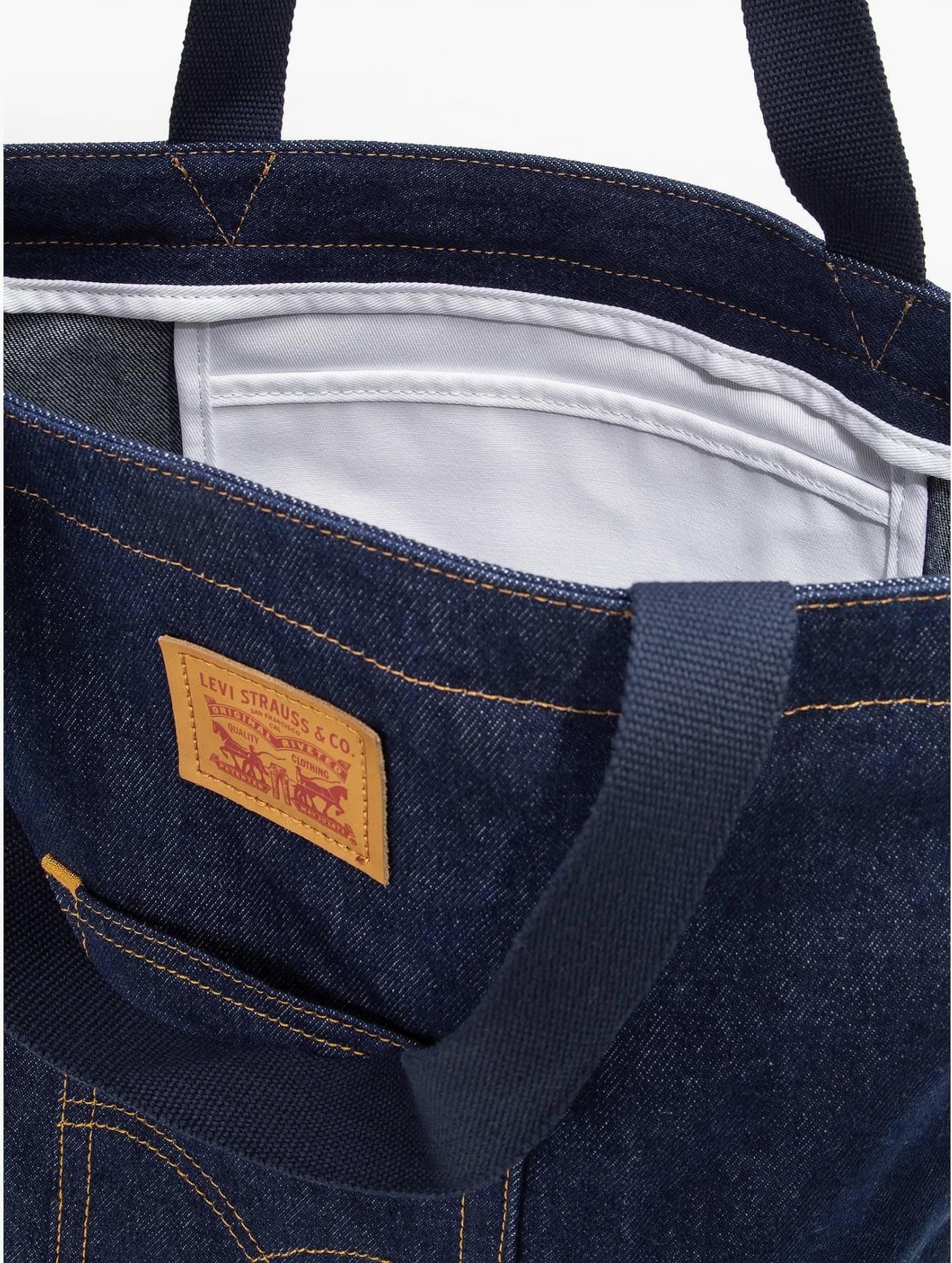 Набір Levi's сумка-шоппер та картхолдер 1159859270 Синій — фото 7