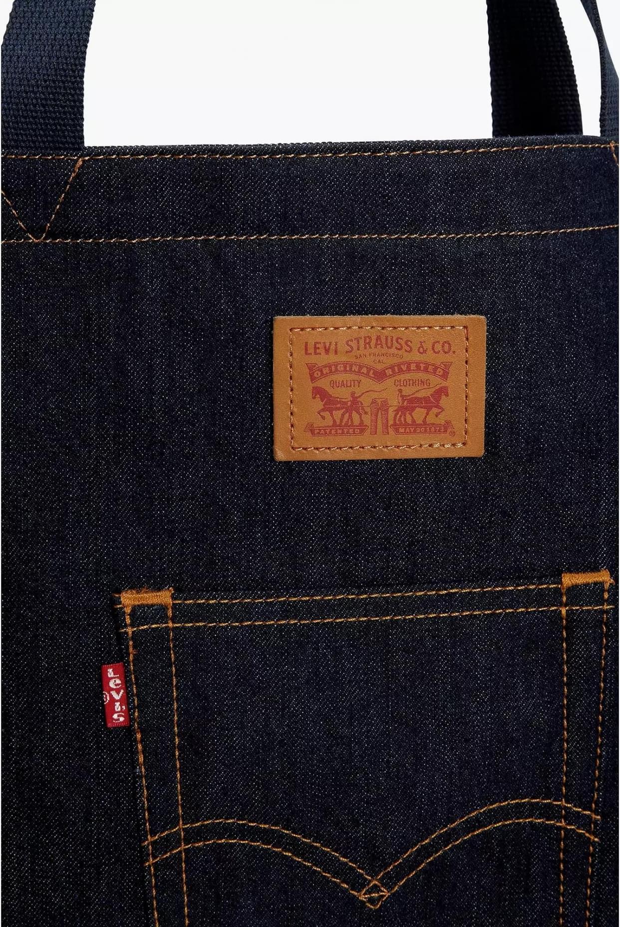 Набір Levi's сумка-шоппер та картхолдер 1159859270 Синій — фото 8