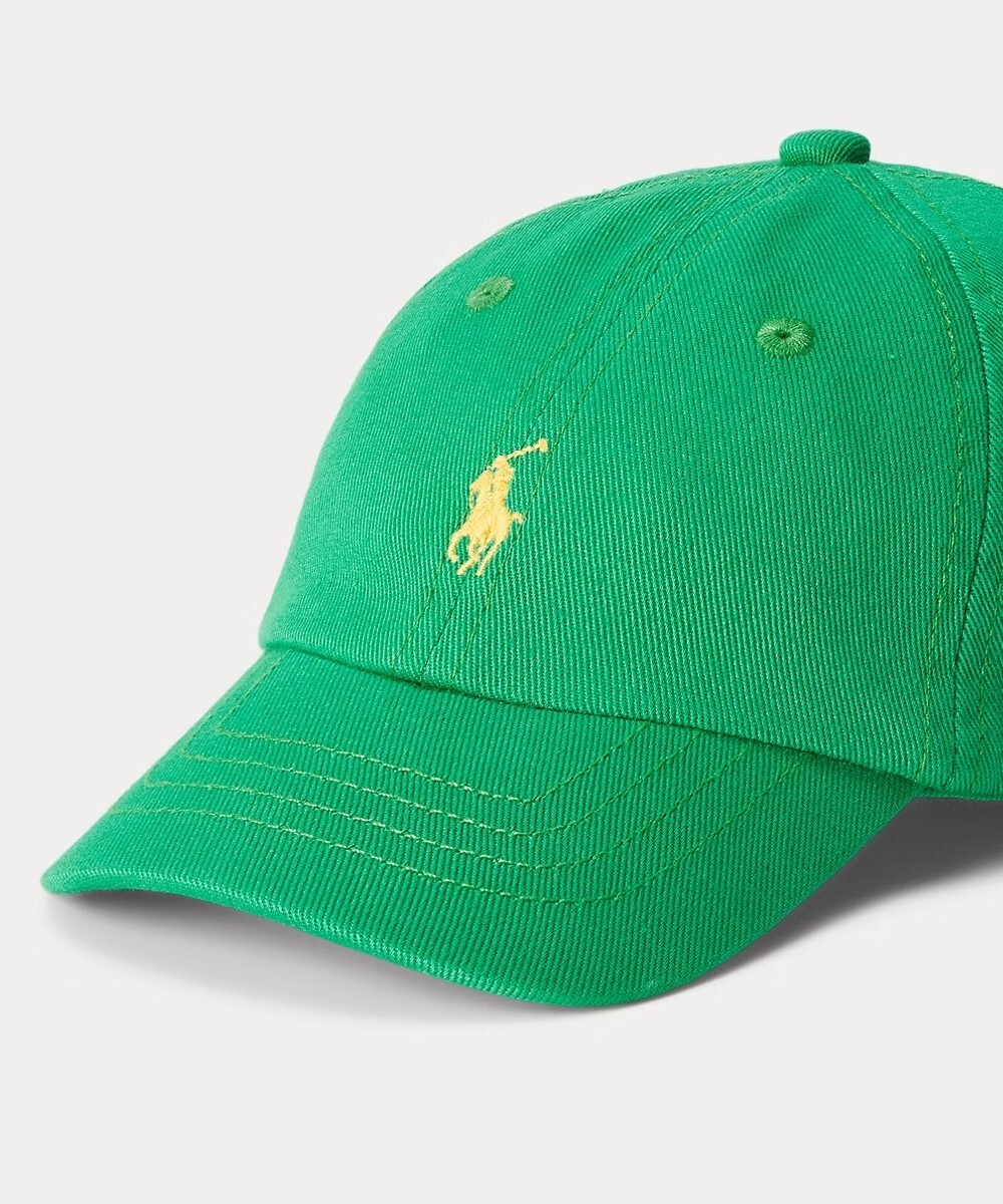 Кепка дитяча Polo Ralph Lauren бейсболка з логотипом 1159824397 (Зелений One size) — фото 3