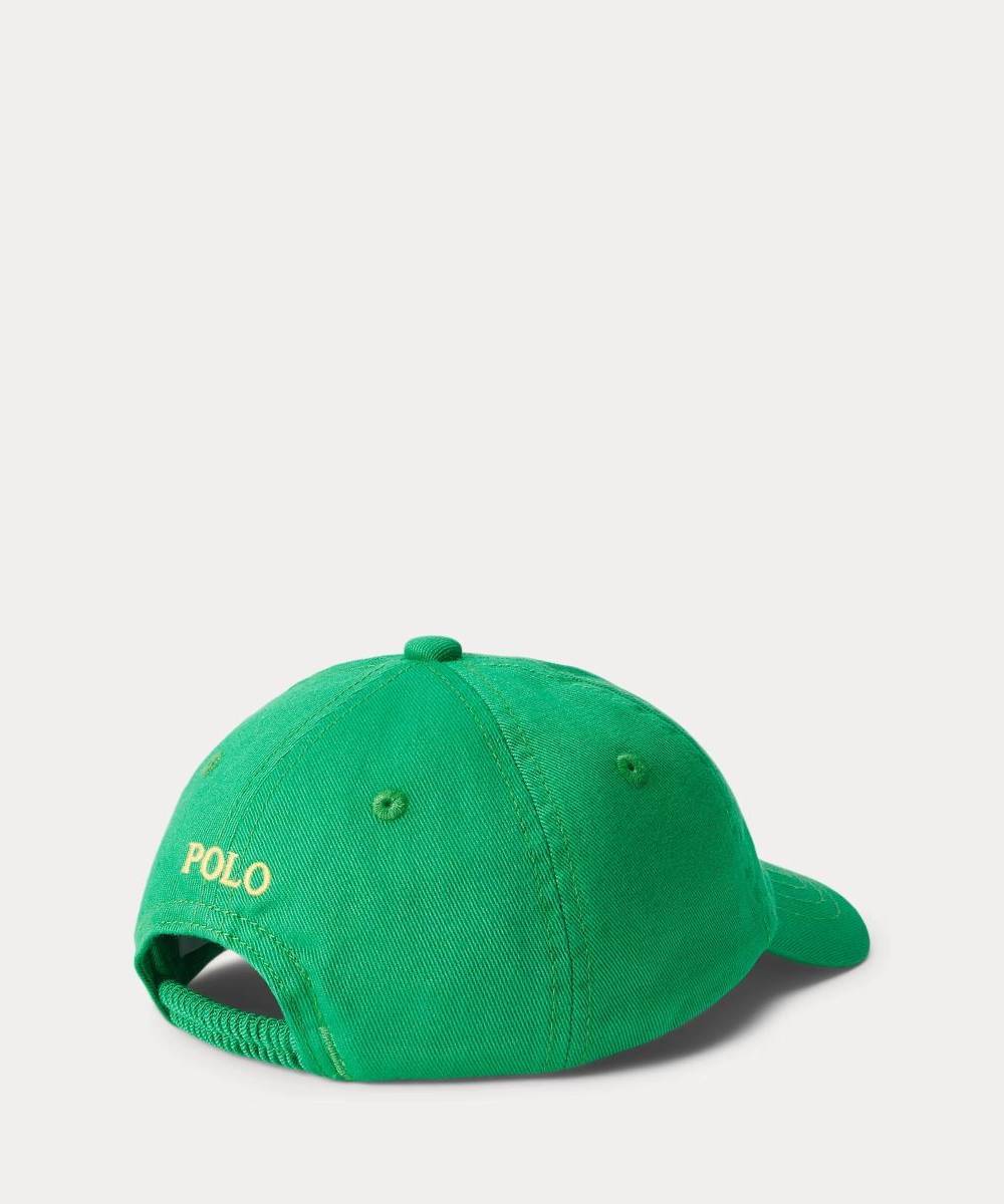 Кепка дитяча Polo Ralph Lauren бейсболка з логотипом 1159824397 (Зелений One size) — фото 4