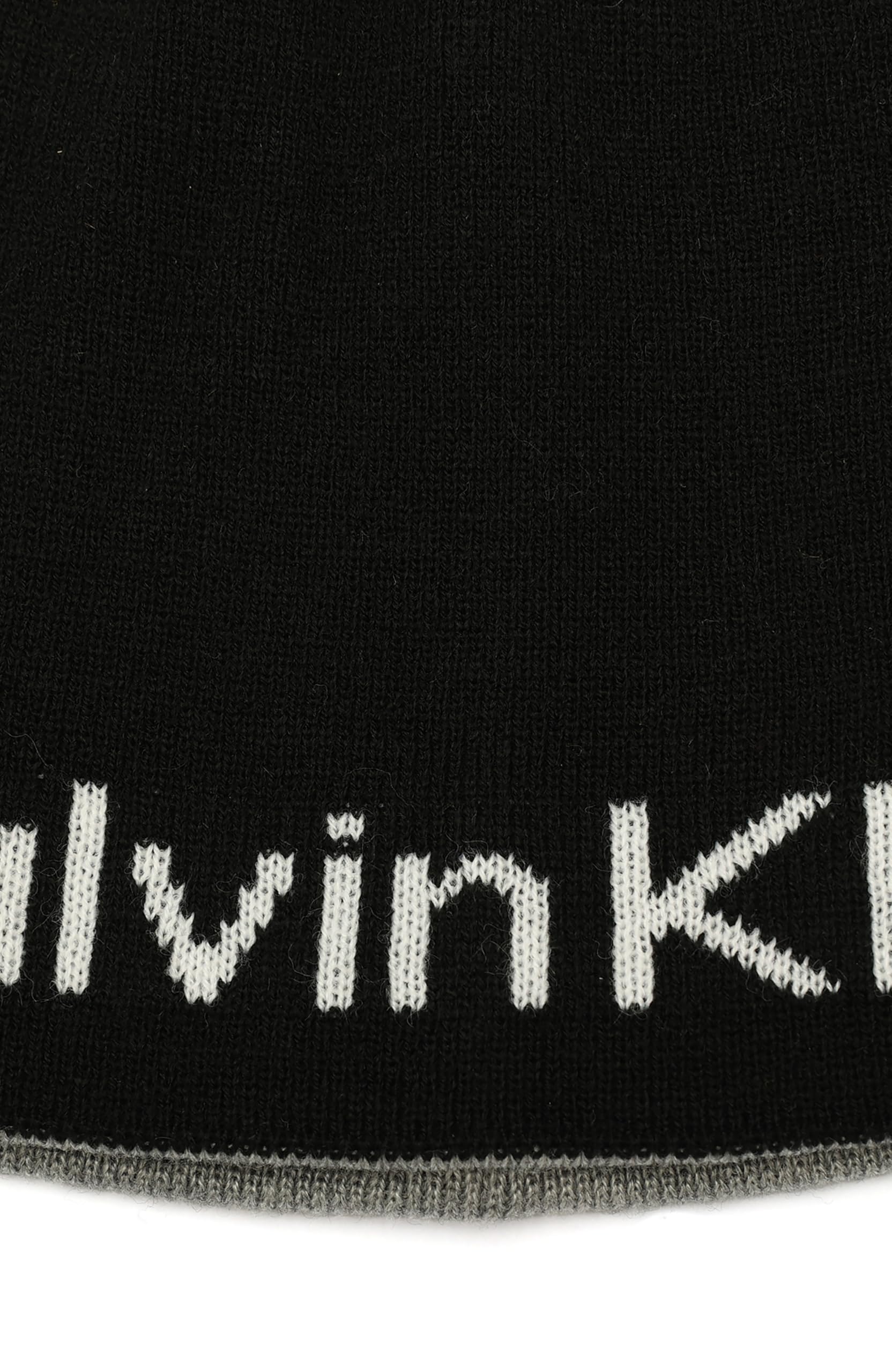 Набір Calvin Klein шапка та шарф 1159853849 (Чорний/Сірий One size) — фото 5