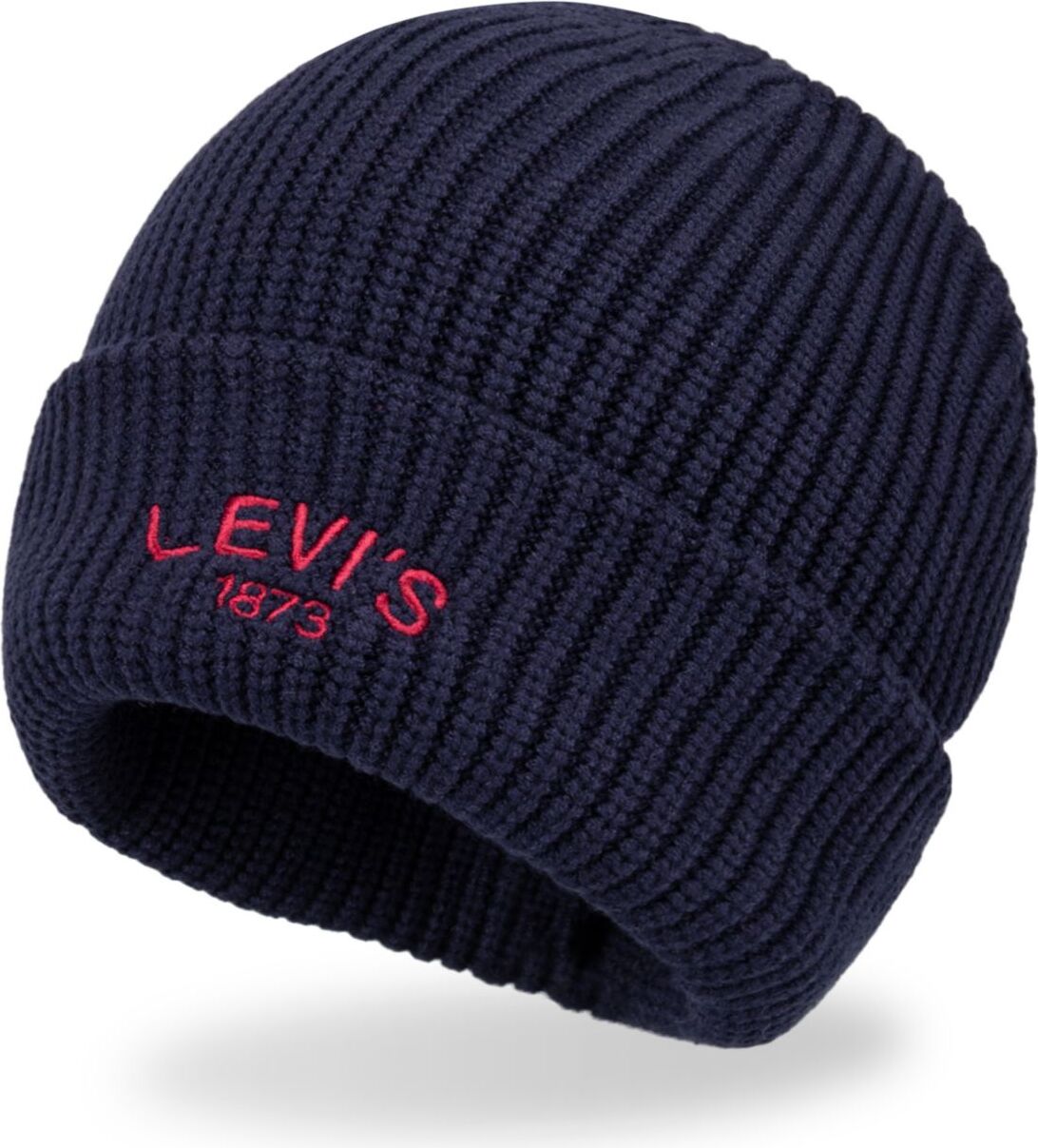 Набір у фірмовій коробці Levi's шапка та шарф 1159853913 (Синій One size) — фото 5