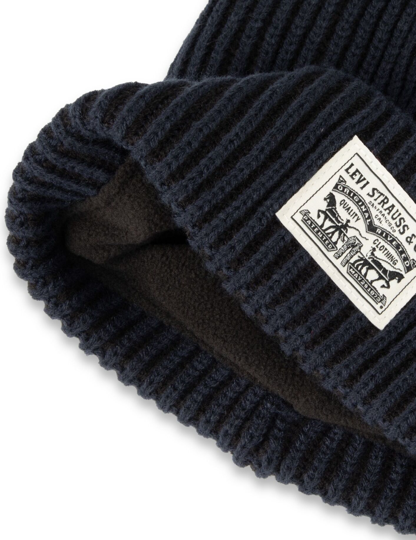 Набір Levi's шапка та рукавички 1159853926 (Синій One size) — фото 4