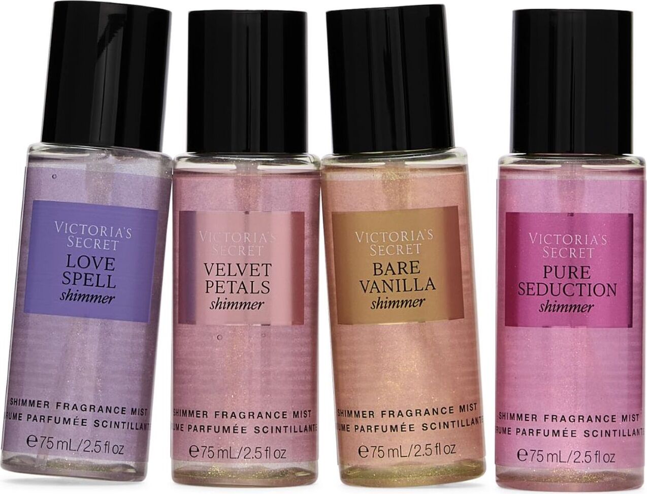 Подарунковий набір містів з шиммером Victoria's Secret 4 аромату 1159858687 (Різні кольори One Size) — фото 4
