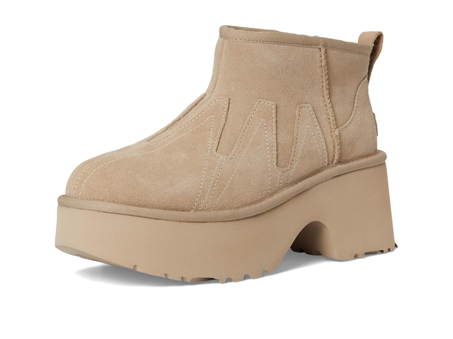 Жіночі уггі UGG на підборах 40 (9 US) 26 см Бежевий 1159839009 — фото 1