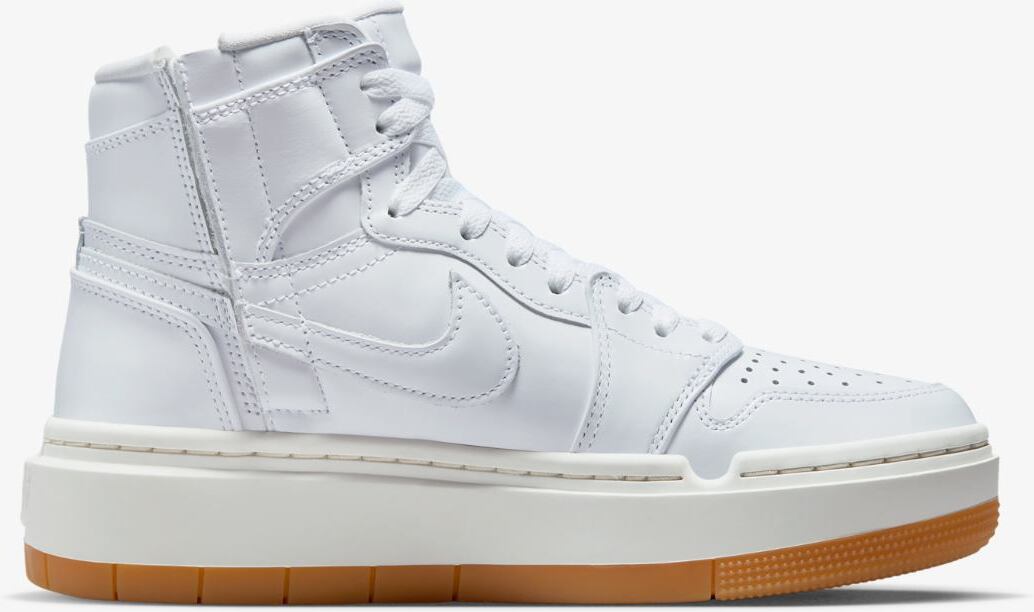 Жіночі кросівки W Air Jordan 1 Elevate High Se White / Gum FB9894-100, 37.5 — фото 2