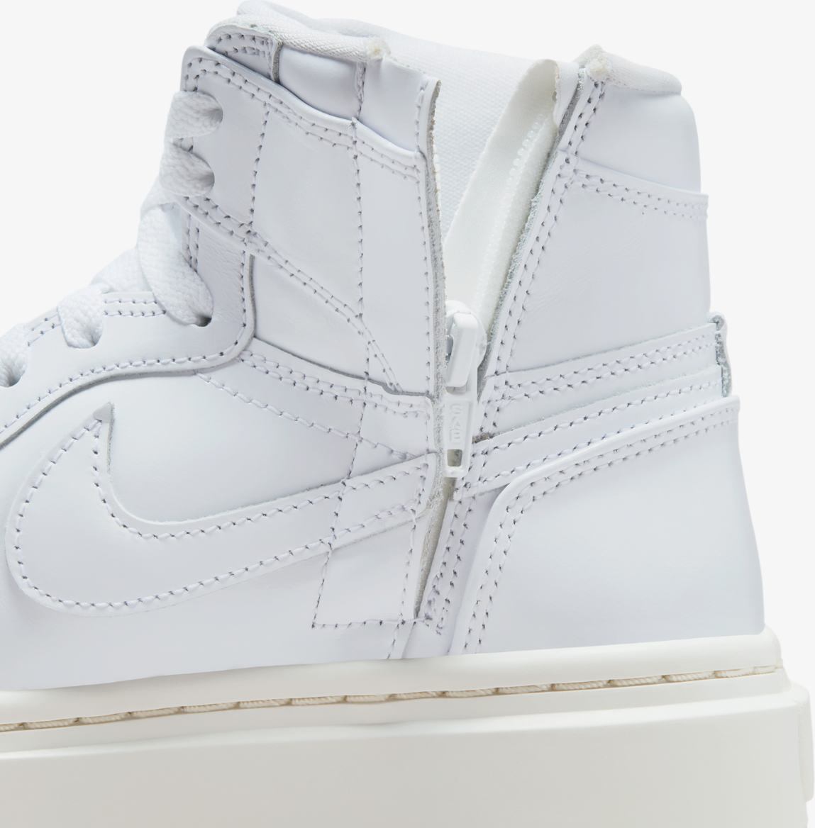 Жіночі кросівки W Air Jordan 1 Elevate High Se White / Gum FB9894-100, 37.5 — фото 10
