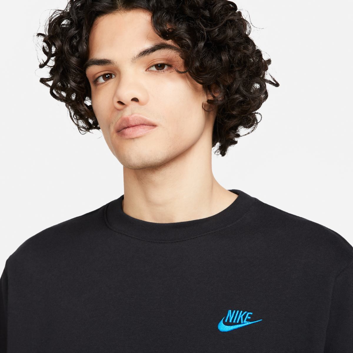Кофта чоловіча Nike Sportswear Club Black — фото 4