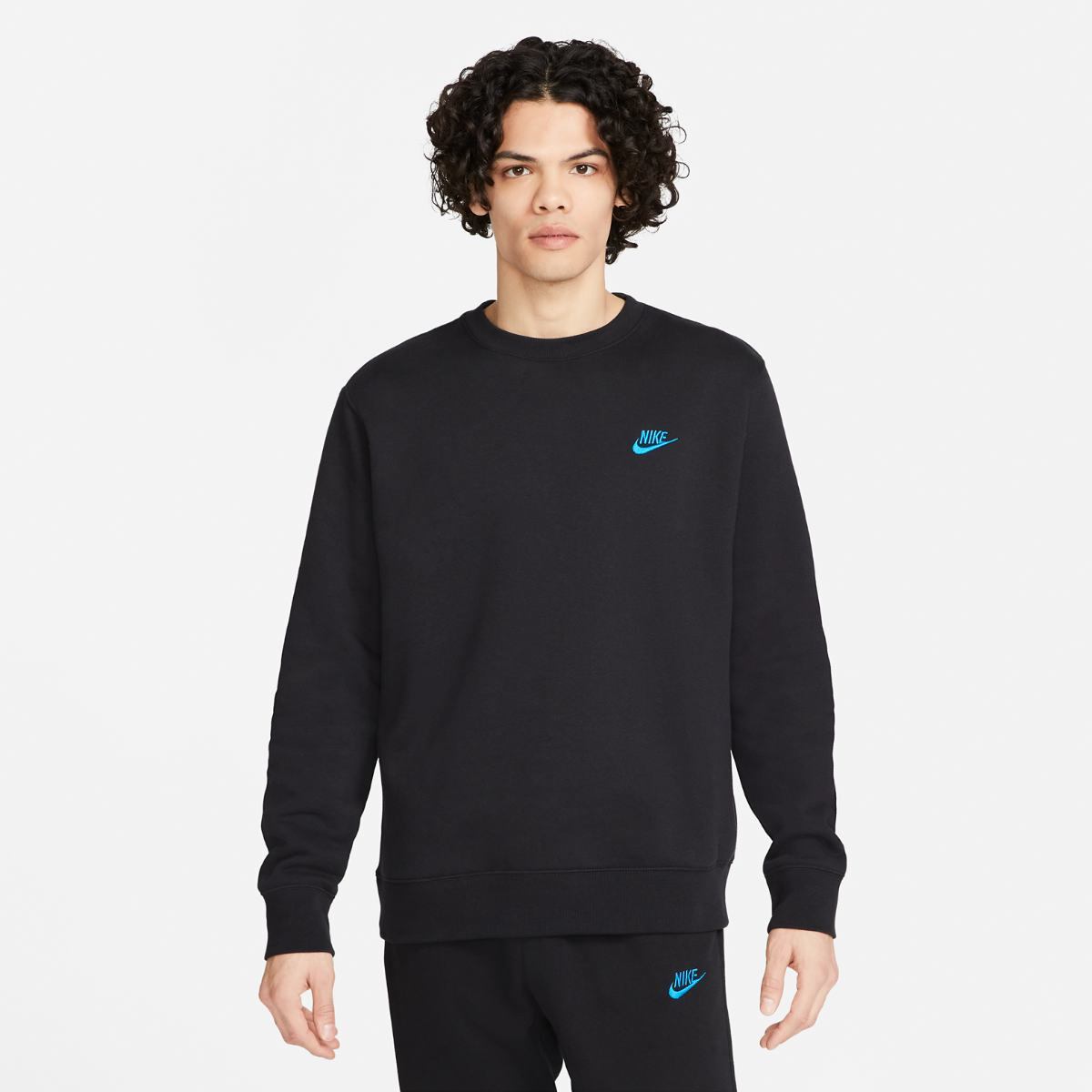 Кофта чоловіча Nike Sportswear Club Black — фото 2