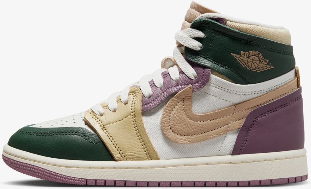 Жіночі кросівки W Air Jordan 1 Mm High Galactic Jade FB9891-300, 38 — фото 2