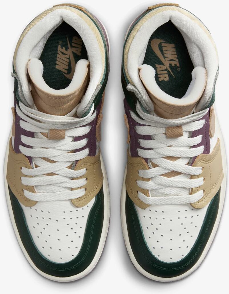 Жіночі кросівки W Air Jordan 1 Mm High Galactic Jade FB9891-300, 38 — фото 5