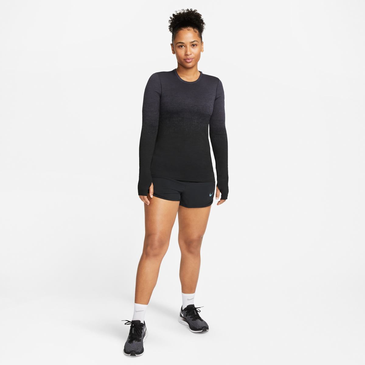 Лонгслів жіночий Nike W Dri-Fit Adv Run Dvn Ls Top DX0296-015, XS — фото 8