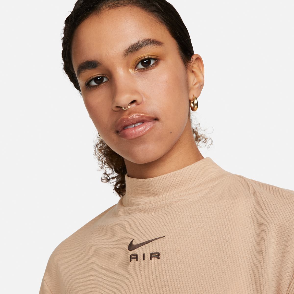 Топ жіночий Nike W Nsw Air Ss Crop Top FB8246-200, L — фото 4