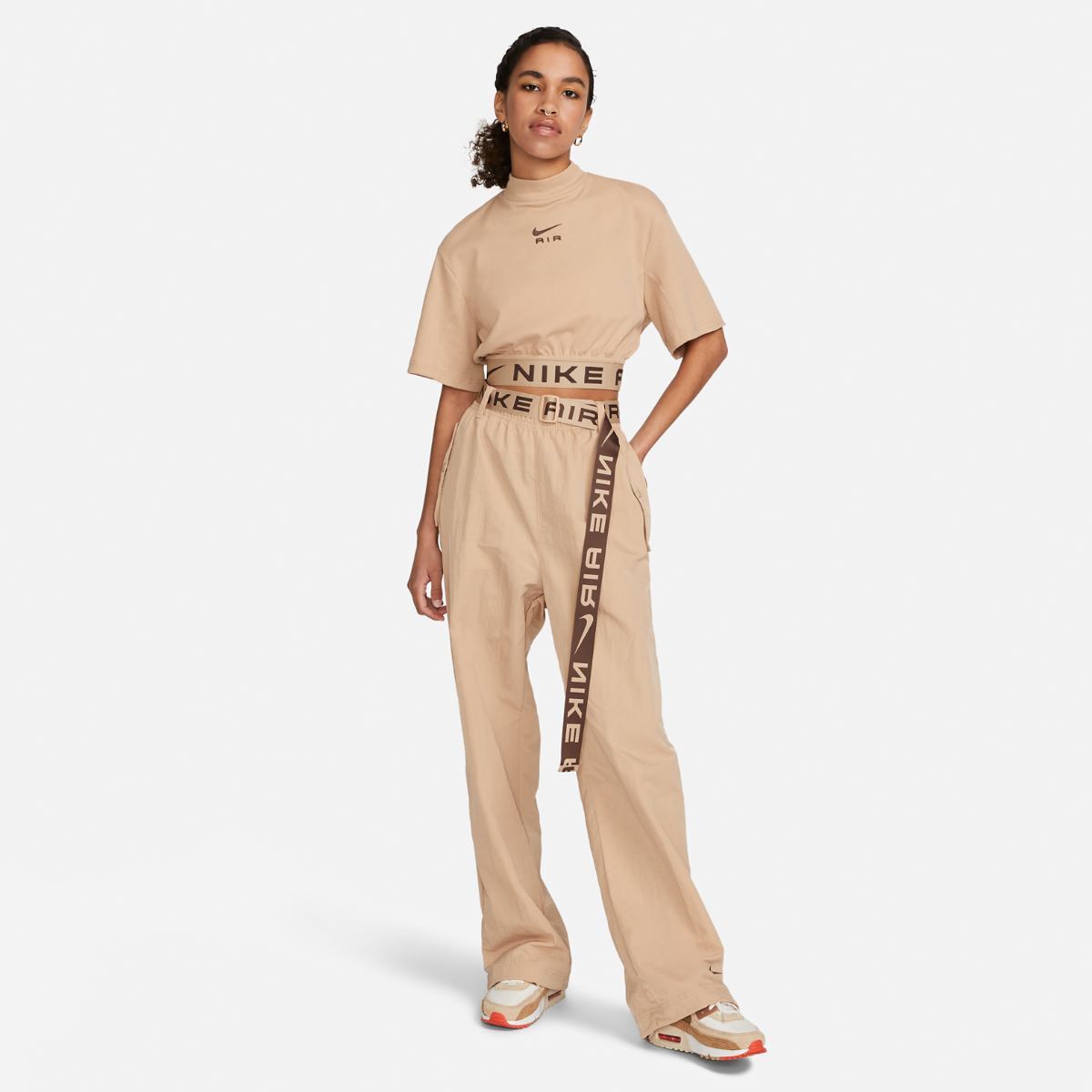 Топ жіночий Nike W Nsw Air Ss Crop Top FB8246-200, L — фото 7