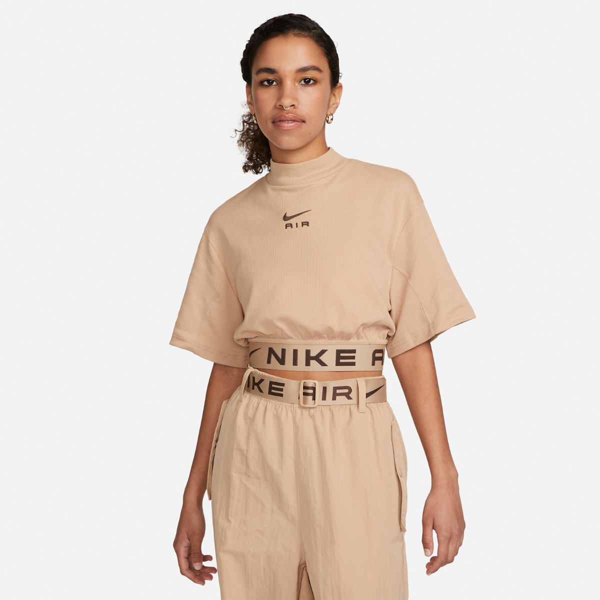 Топ жіночий Nike W Nsw Air Ss Crop Top FB8246-200, L — фото 2