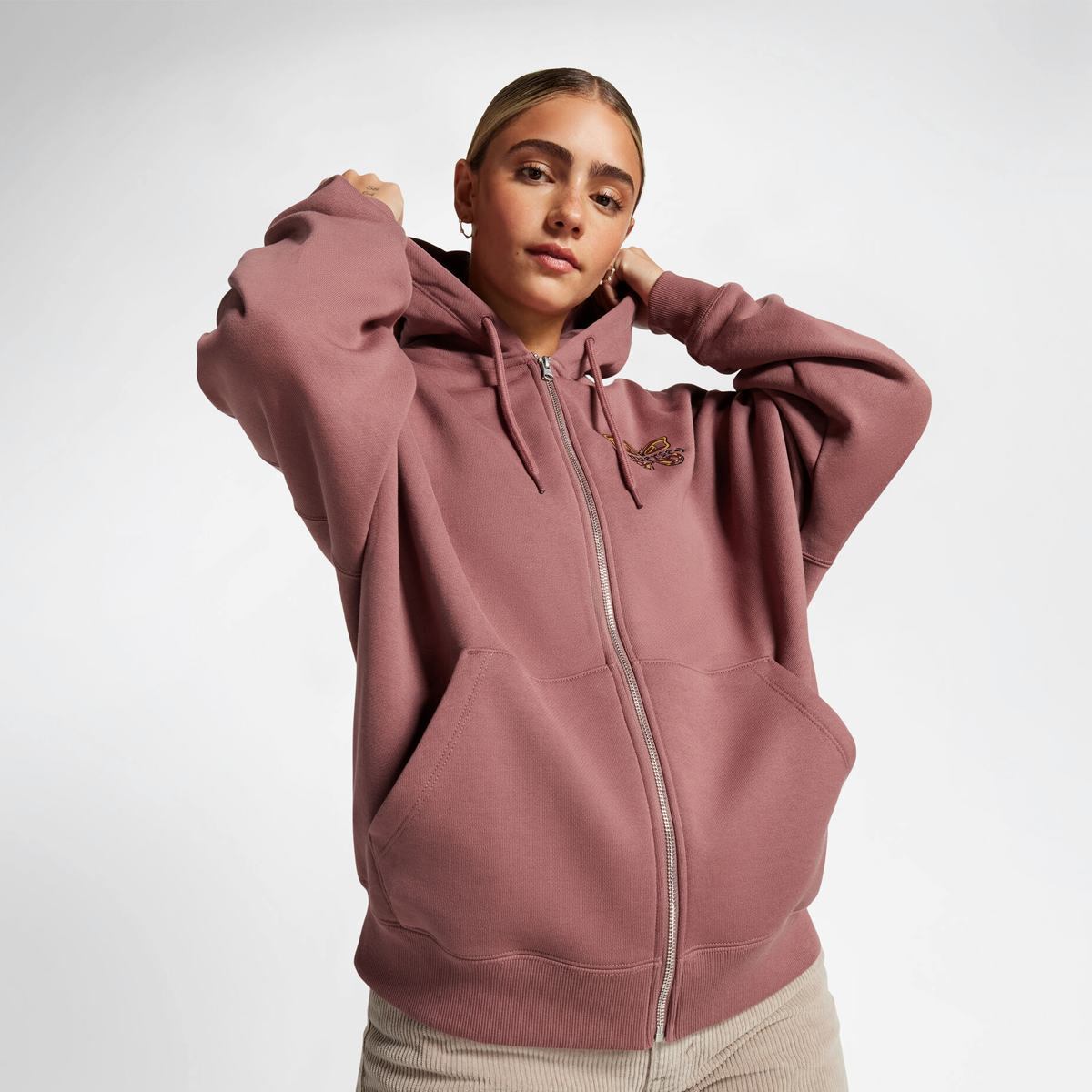Жіноча толстовка Converse Blooming Skate Full Zip Hoodie 10026045-283, S — фото 2
