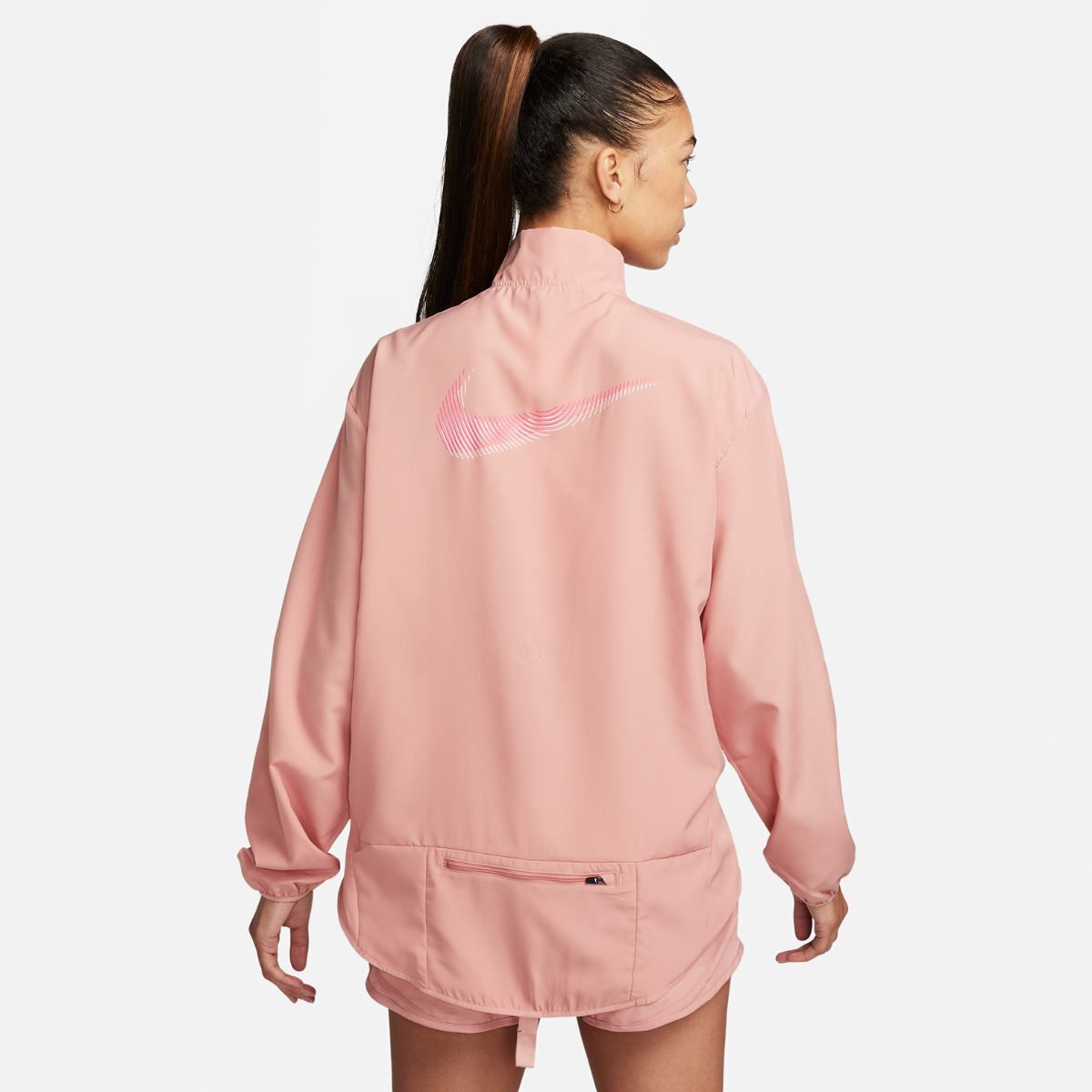 Жіноча вітровка Nike W Dri-Fit Swoosh Hbr Jkt FB4694-618, M — фото 3