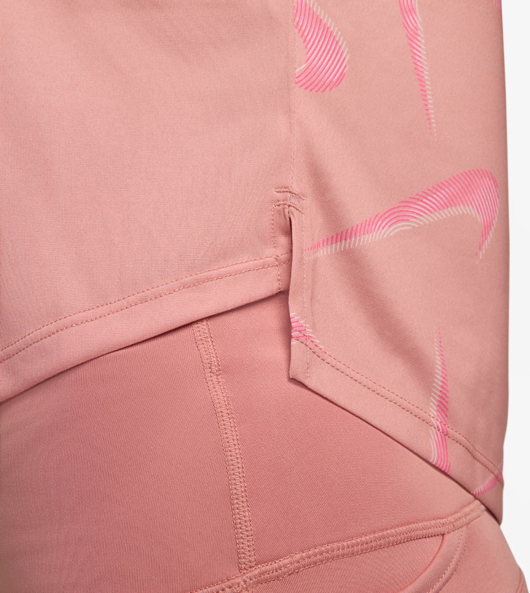 Жіноча футболка Nike W Dri-Fit Swoosh Aop Ss Crop FB4681-618, L — фото 5
