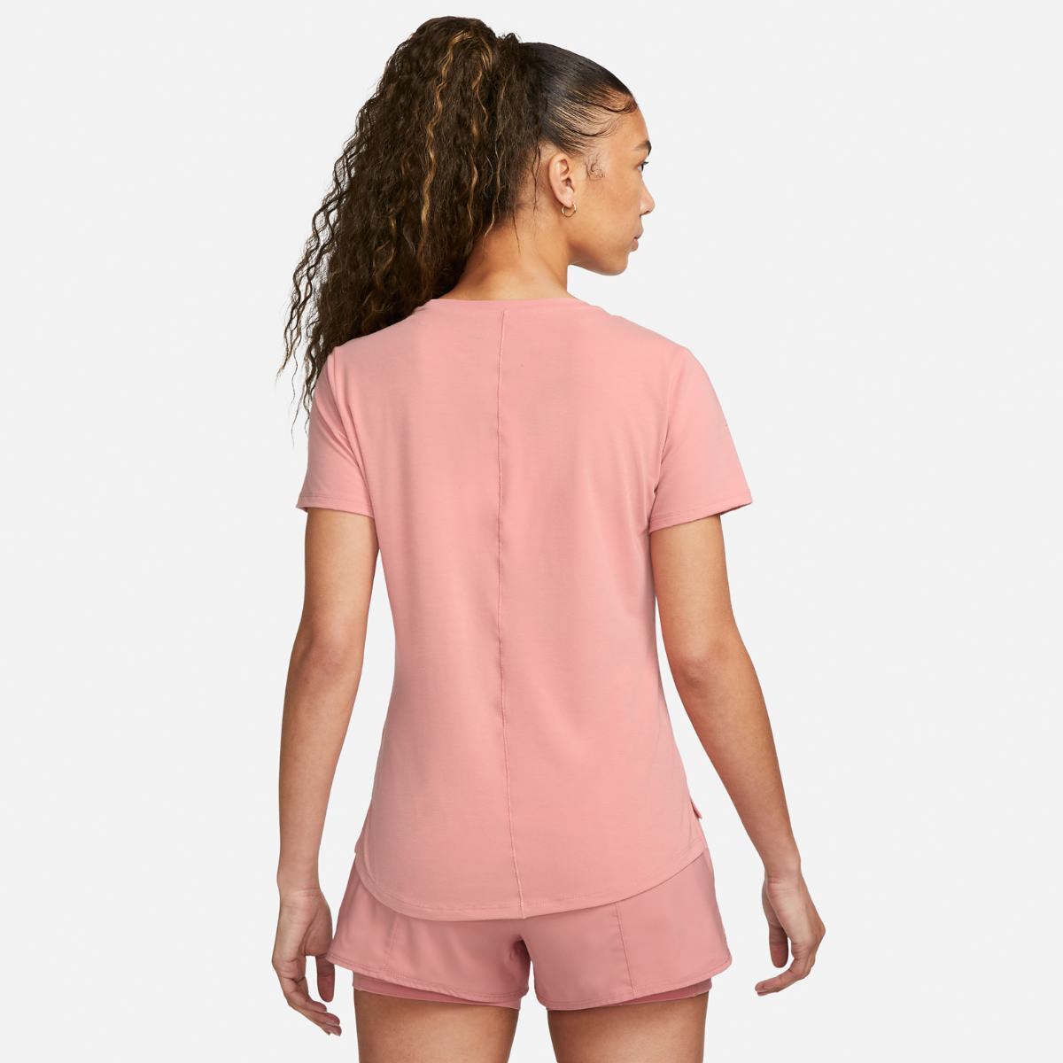 Жіноча футболка Nike W One Luxe Dri-Fit Ss Std Top DD0618-618, S — фото 3