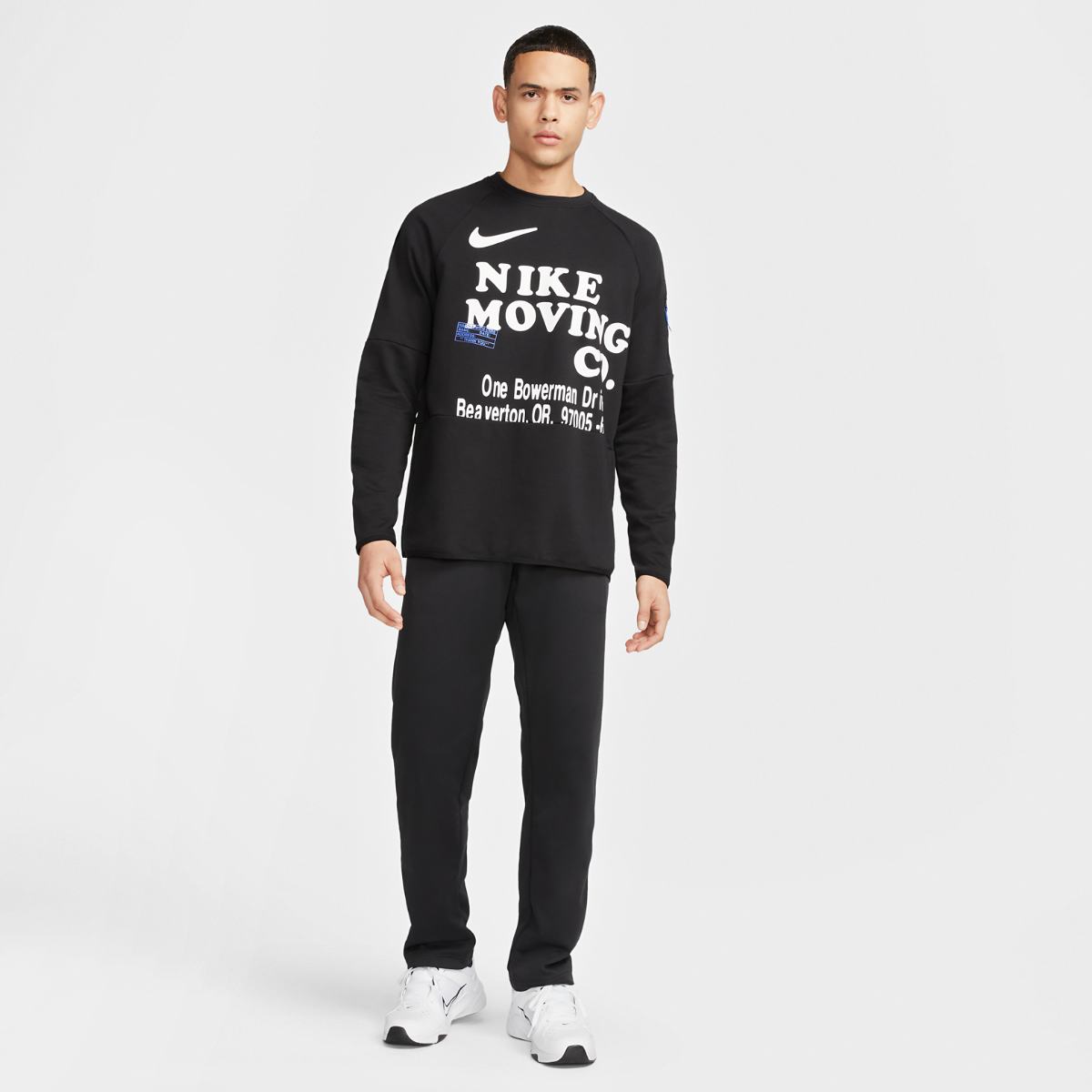 Чоловіча футболка З Довгим Рукавом Nike M Dri-Fit Dry Ls Moving Co DX0902-010 — фото 8