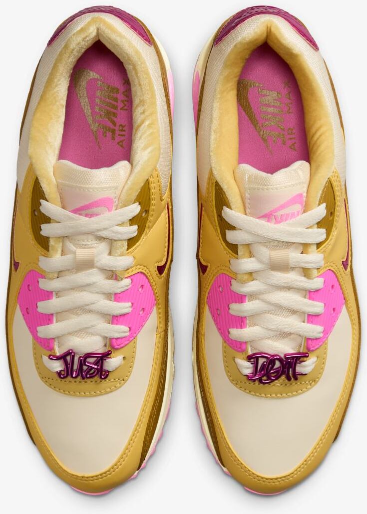 Кросівки жіночі Nike Air Max 90 Se Yellow/White — фото 5