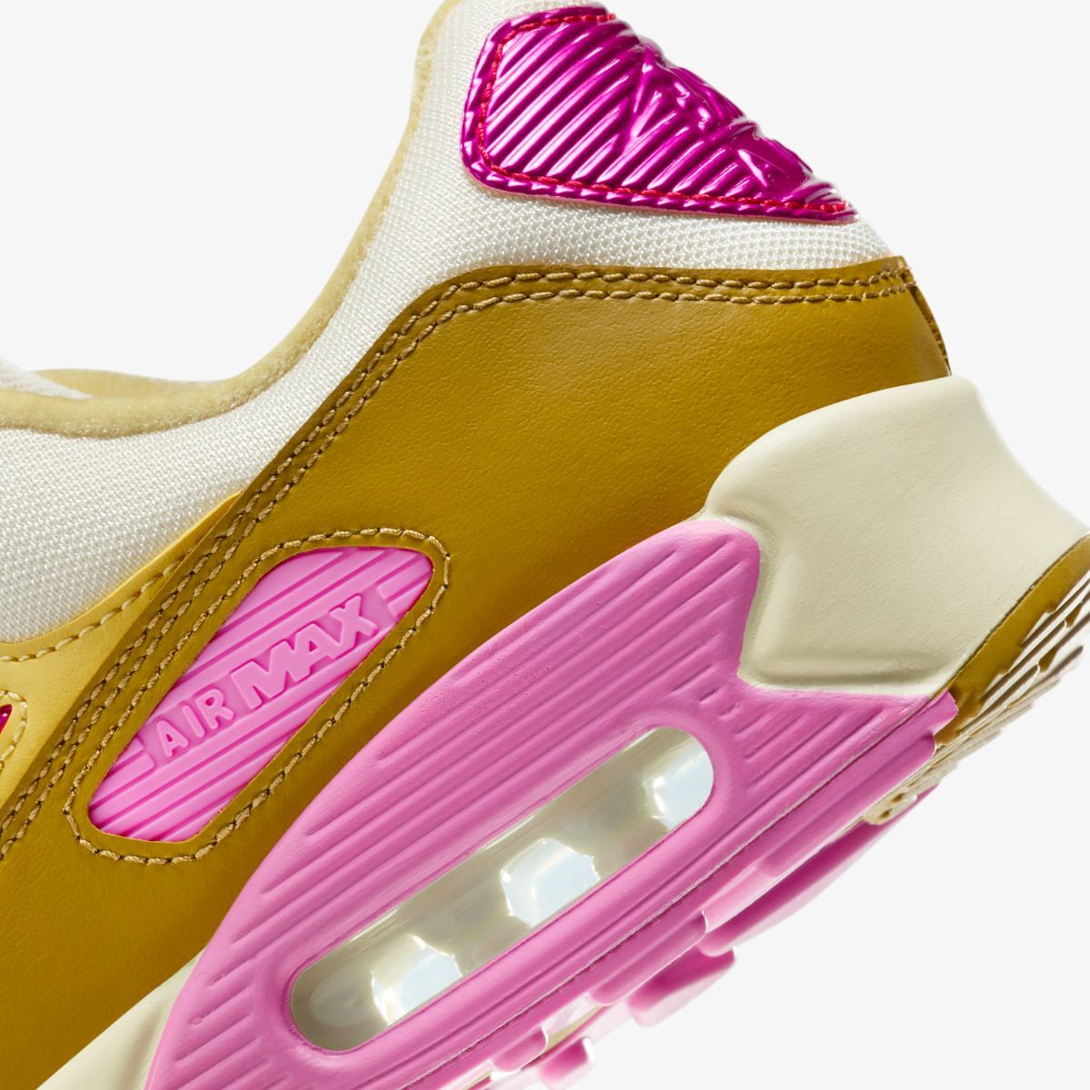 Кросівки жіночі Nike Air Max 90 Se Yellow/White — фото 9
