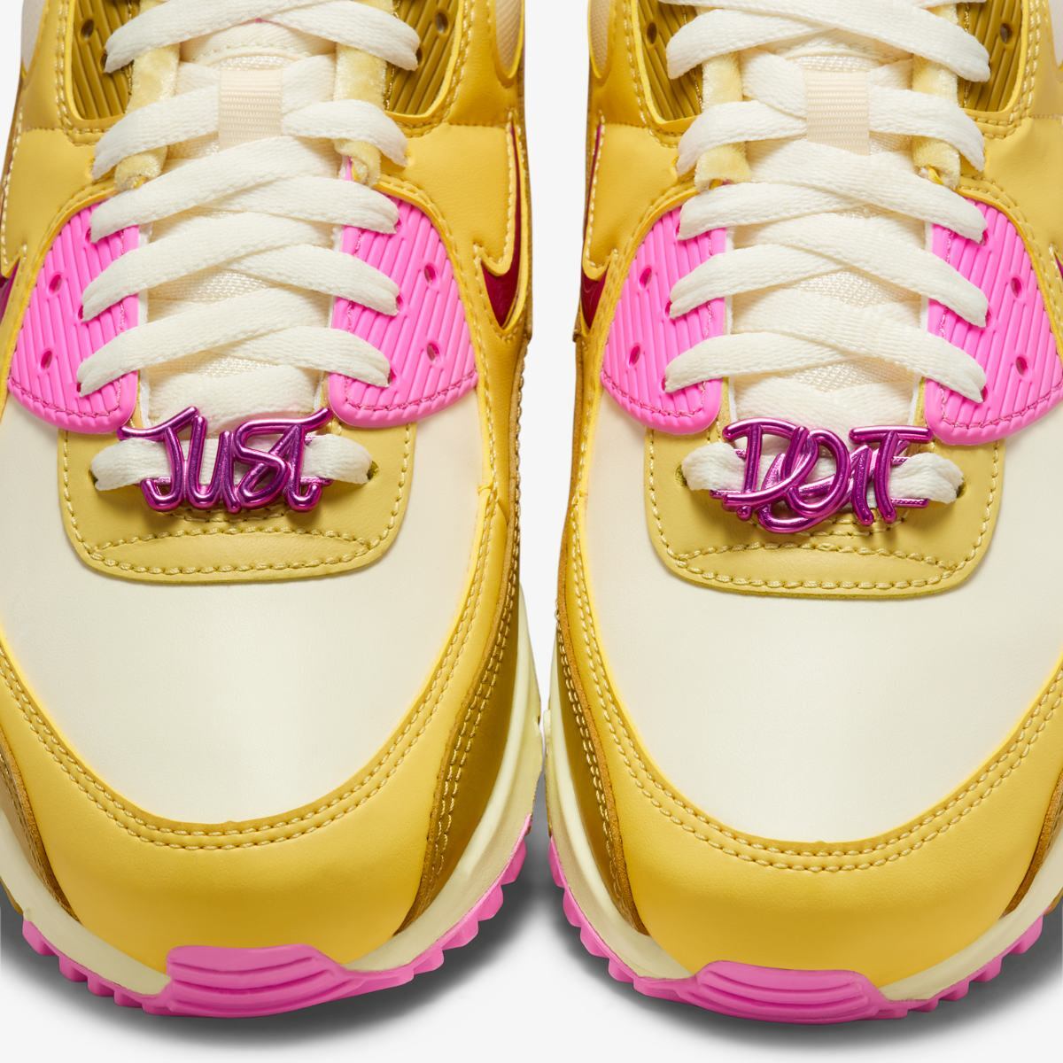Кросівки жіночі Nike Air Max 90 Se Yellow/White — фото 10