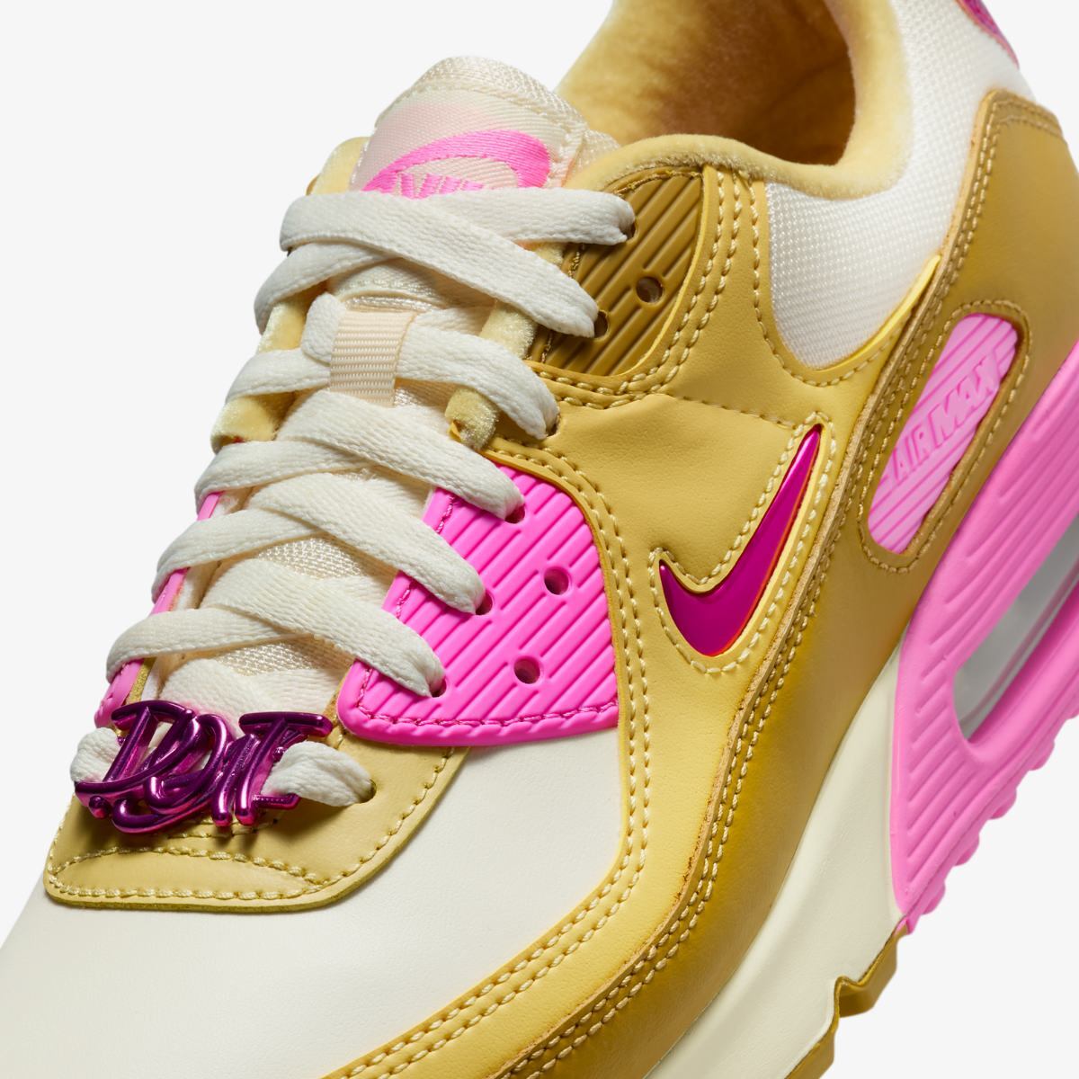 Кросівки жіночі Nike Air Max 90 Se Yellow/White — фото 8