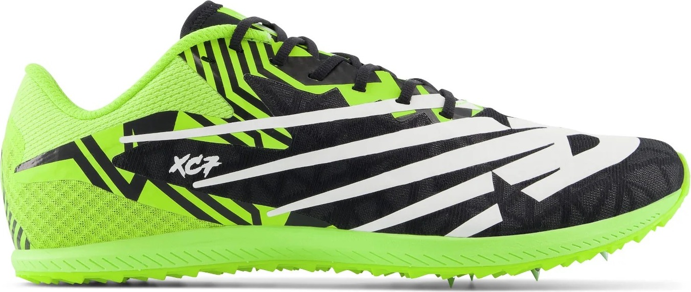 Чоловічі кросівки XC Seven v4 New Balance з шипами 46,5 (12 US) 29,5 см Чорний/Салатовий 1159841001 — фото 2
