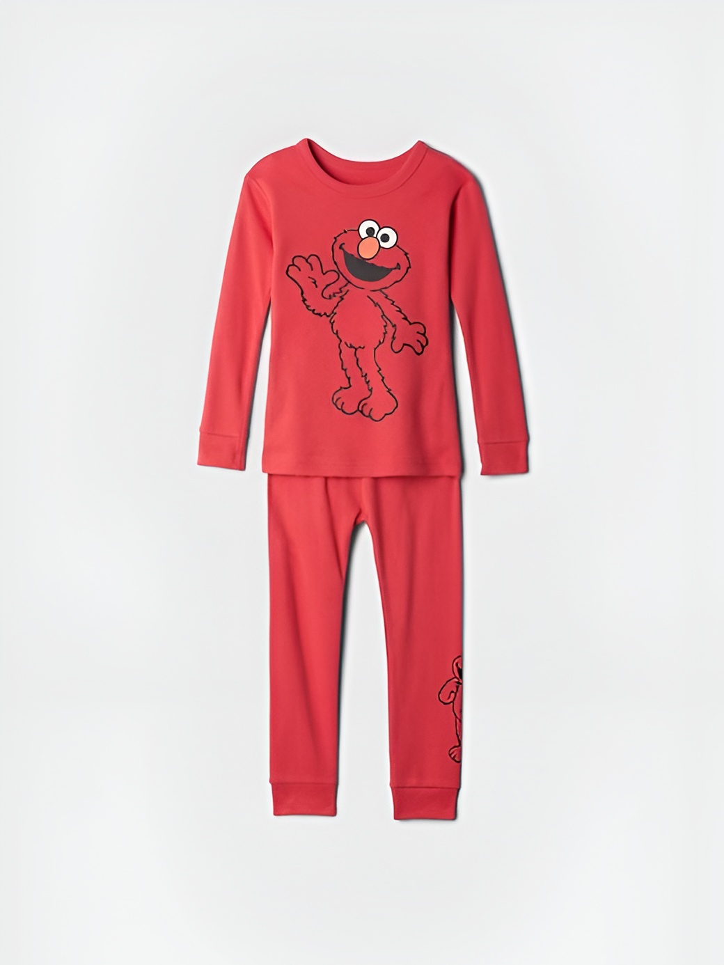 Дитяча піжама Sesame Street GAP лонгслів та штани 1159841084 — фото 1