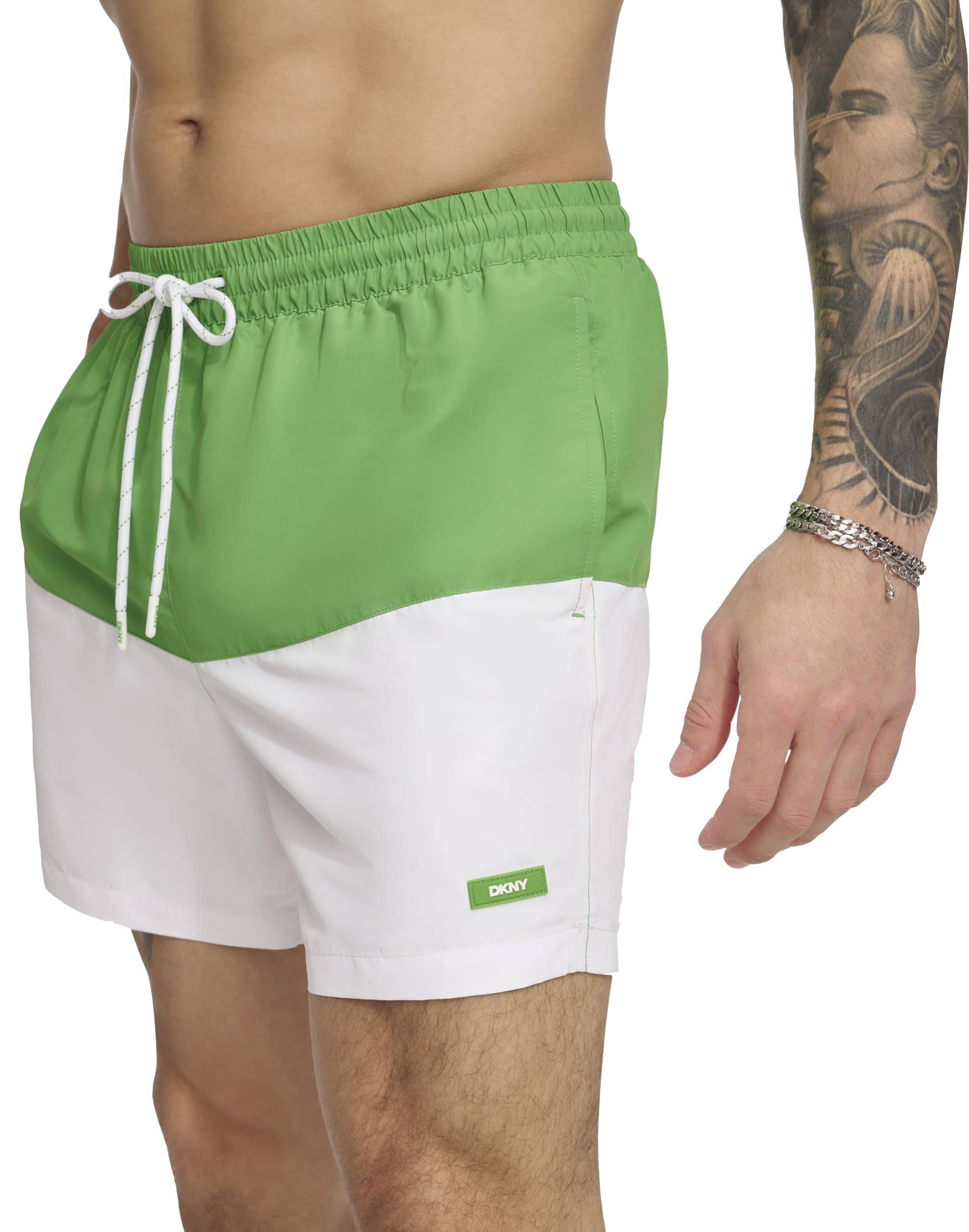 Чоловічі пляжні шорти Volley DKNY із захистом від сонця UPF 40+ Protection швидковисихаючі 1159841119 — фото 1