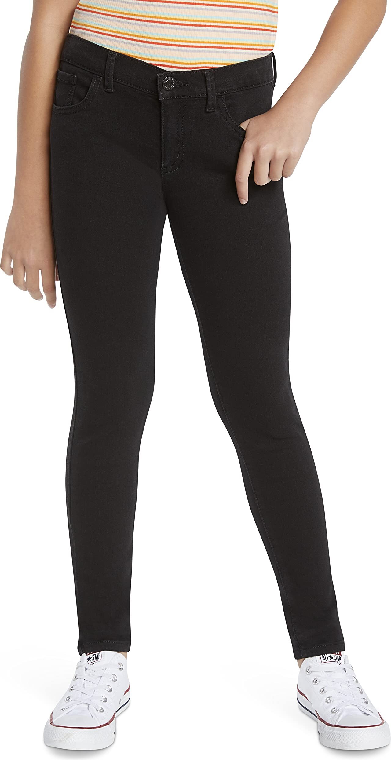 Дитячі джинси Super Skinny 710 Levi's 1159842406 (Чорний 10) — фото 2