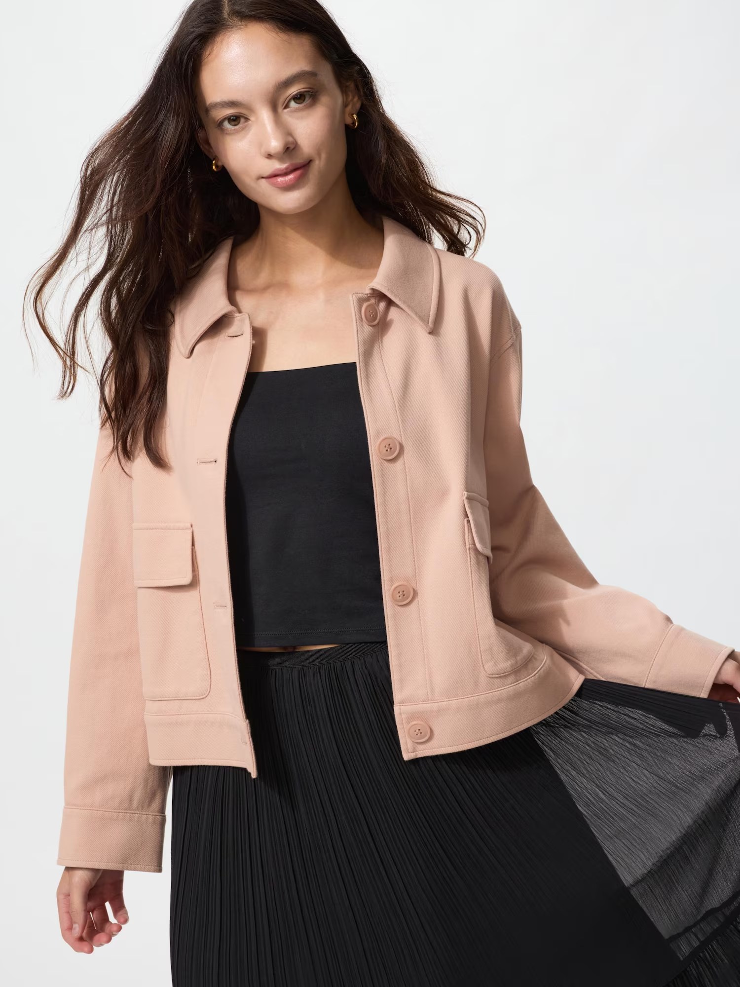 Куртка-сорочка Uniqlo на гудзиках 1159843020 — фото 1