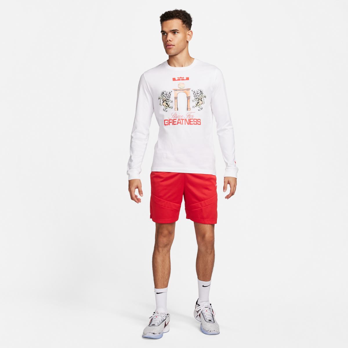 Чоловіча футболка З Довгим Рукавом Nike Lebron James M Tee Ls Sp24 FQ4908-100, M — фото 6