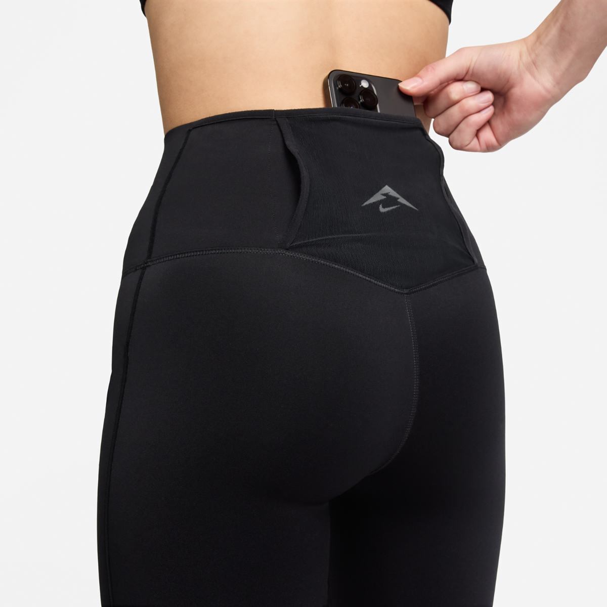 Жіночі лосини Nike W Dri-Fit Go Hr 7/8 Trail Tght FN2664-010, XS — фото 11