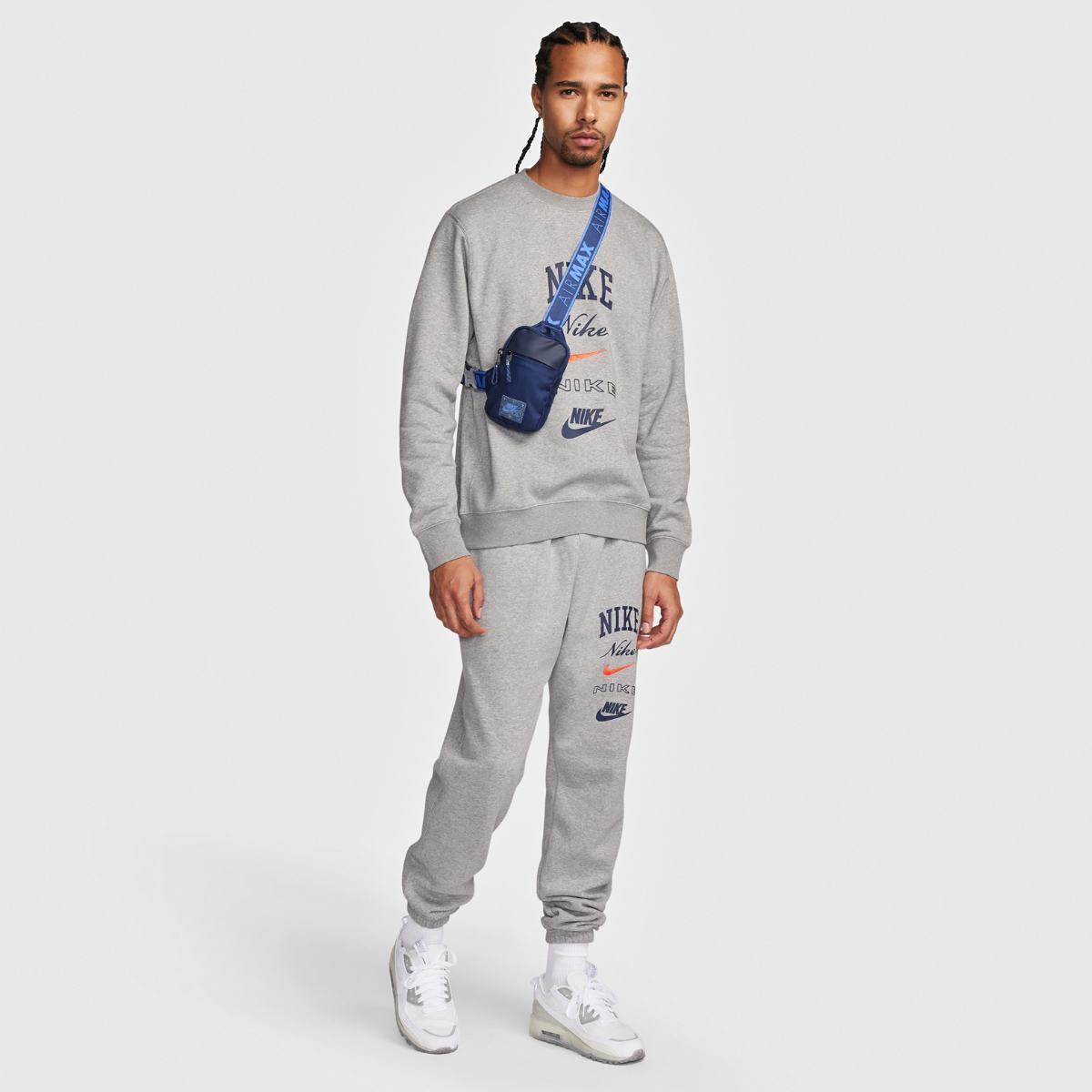 Чоловіча толстовка Nike M Club Bb Crew Stack Gx FN2610-063, 2XL — фото 6