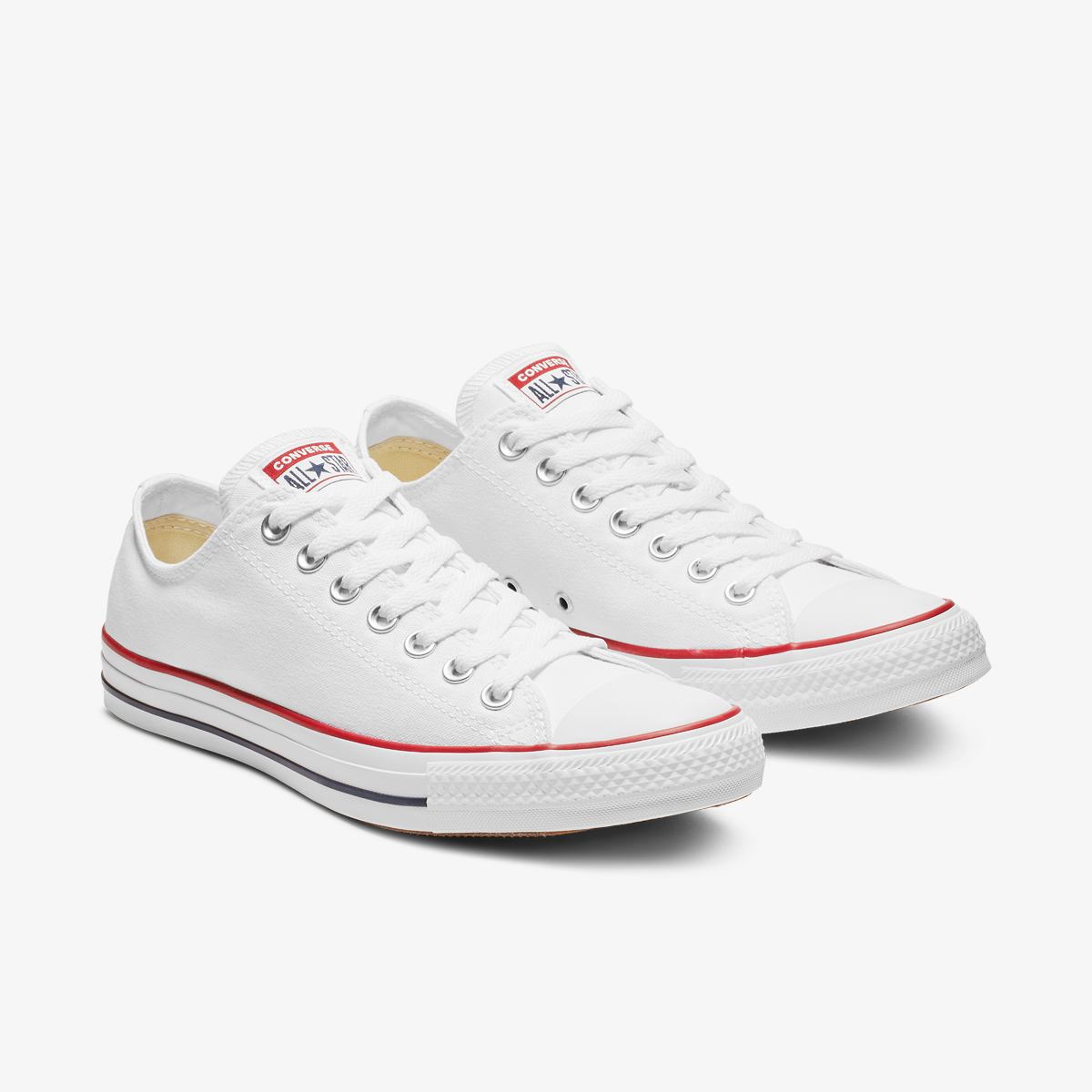 Кеди Converse Chuck Taylor All Star Ox Optical White M7652C — фото 1