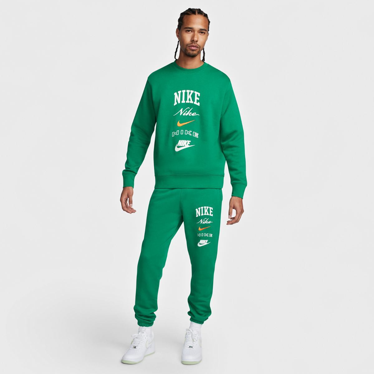 Чоловіча толстовка Nike M Club Bb Crew Stack Gx FN2610-365, M — фото 6