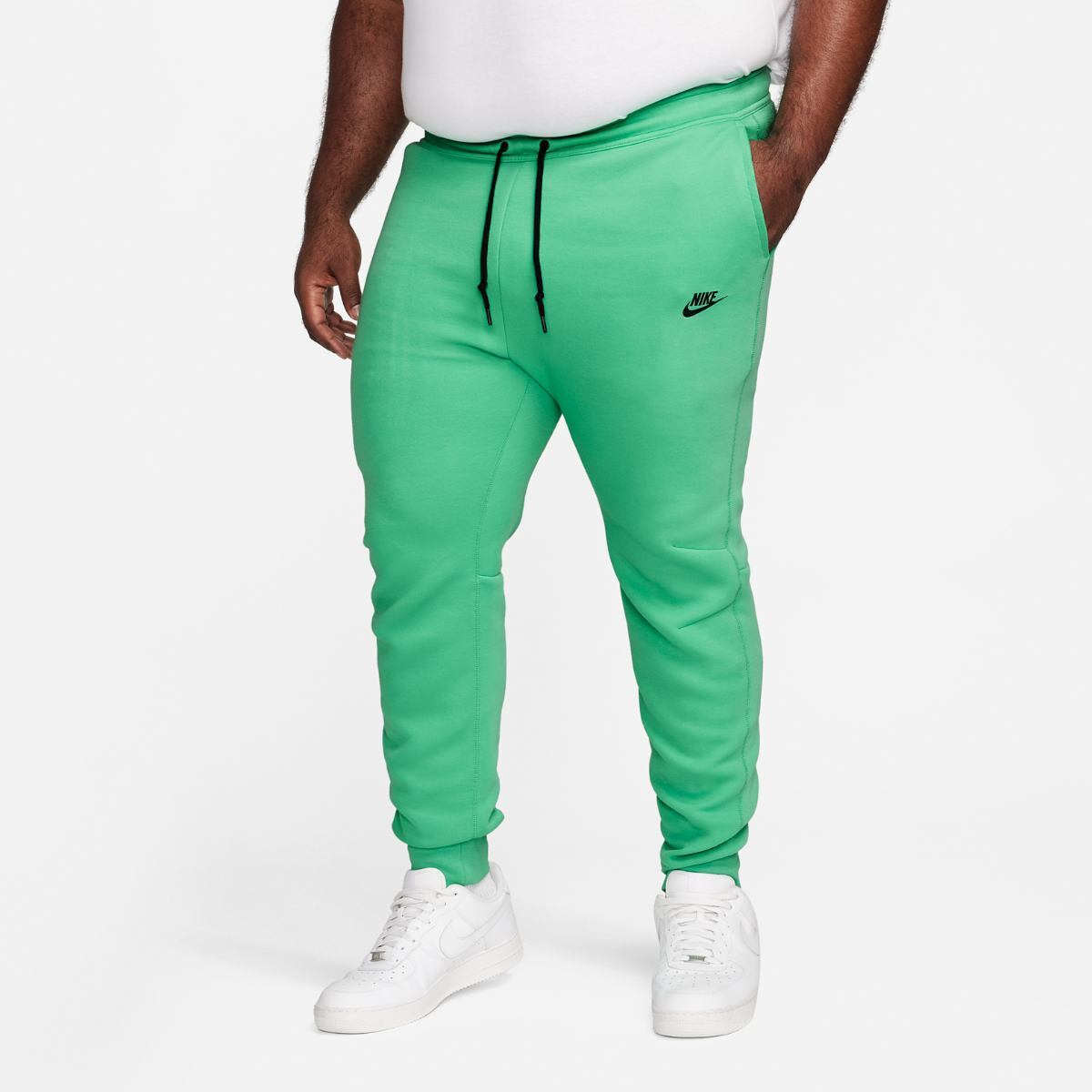 Чоловічі штани Nike M Tch Flc Jggr FB8002-363, 2XL — фото 12