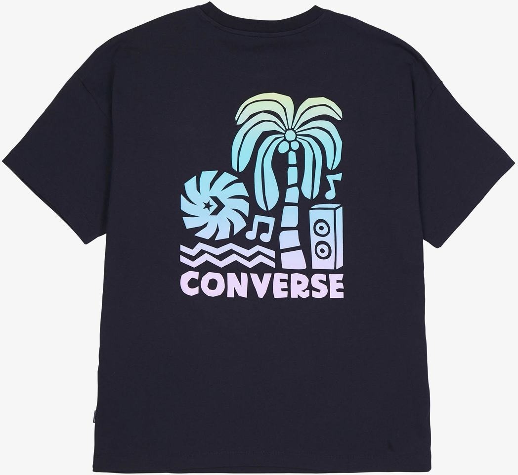 Жіноча футболка Converse FESTIVAL STATEMENT GRAPHIC TEE 10027149-001, L — фото 5