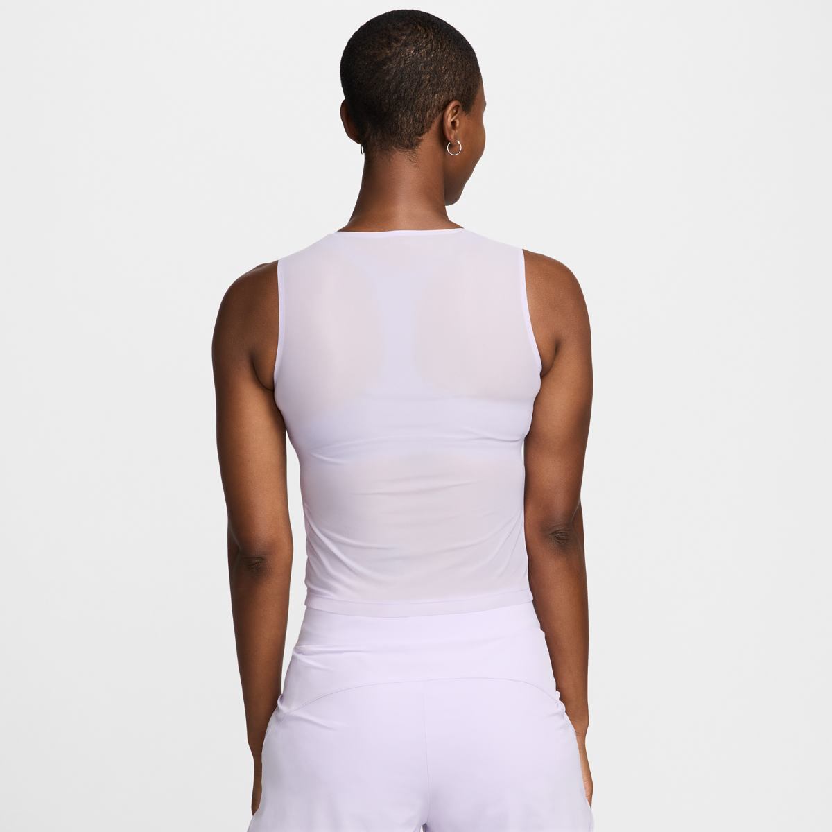 Майка жіноча NIKE W FM Dri-FIT TANK SHEER FN3069-512, S — фото 4