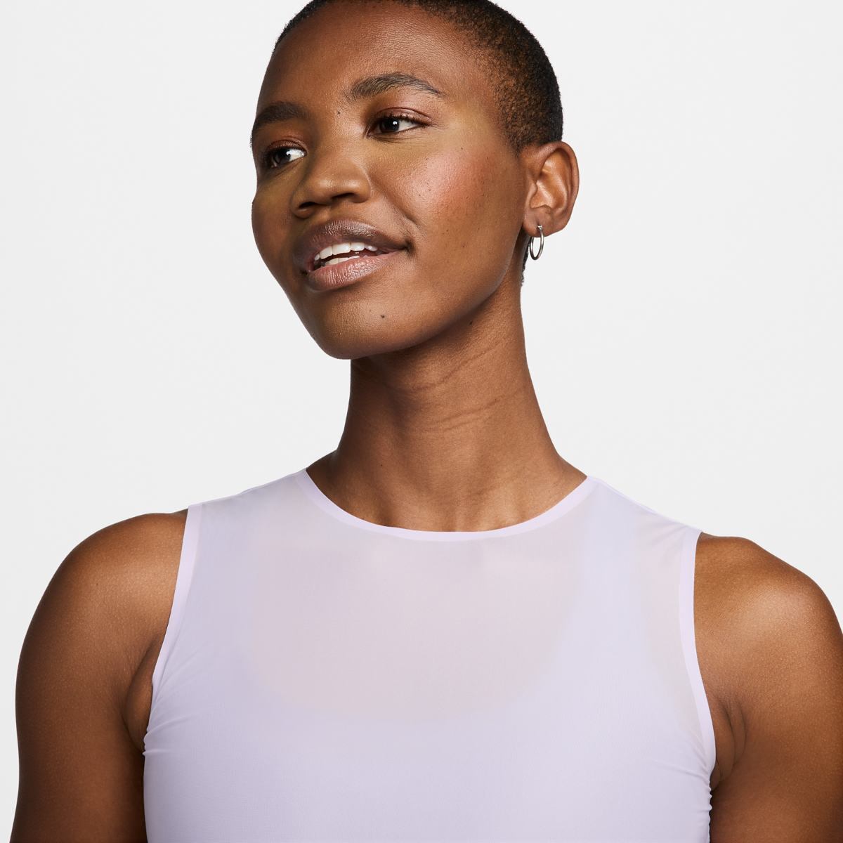 Майка жіноча NIKE W FM Dri-FIT TANK SHEER FN3069-512, S — фото 5